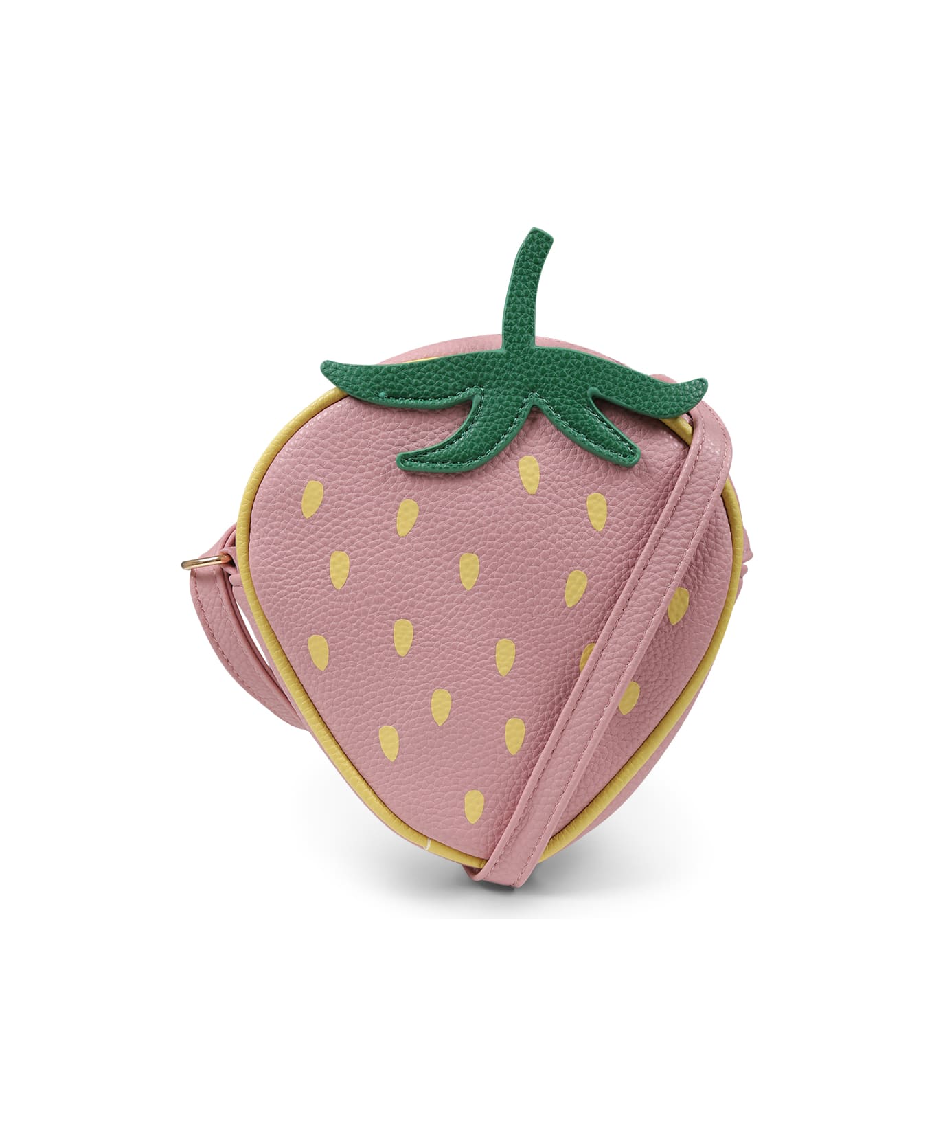 Molo Pink Bag For Girl With Strawberry - Pink