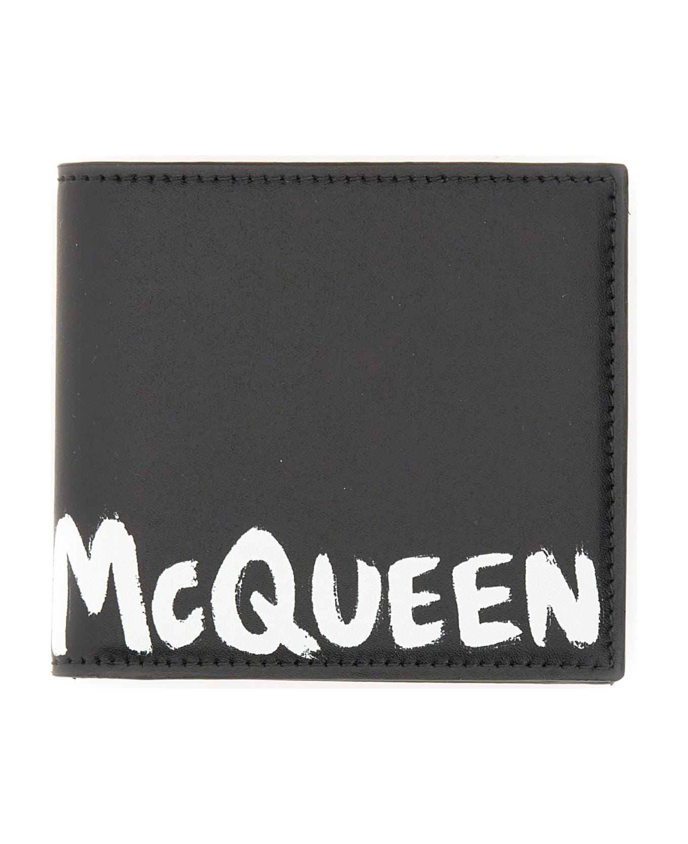 Alexander McQueen Bifold Wallet - Black