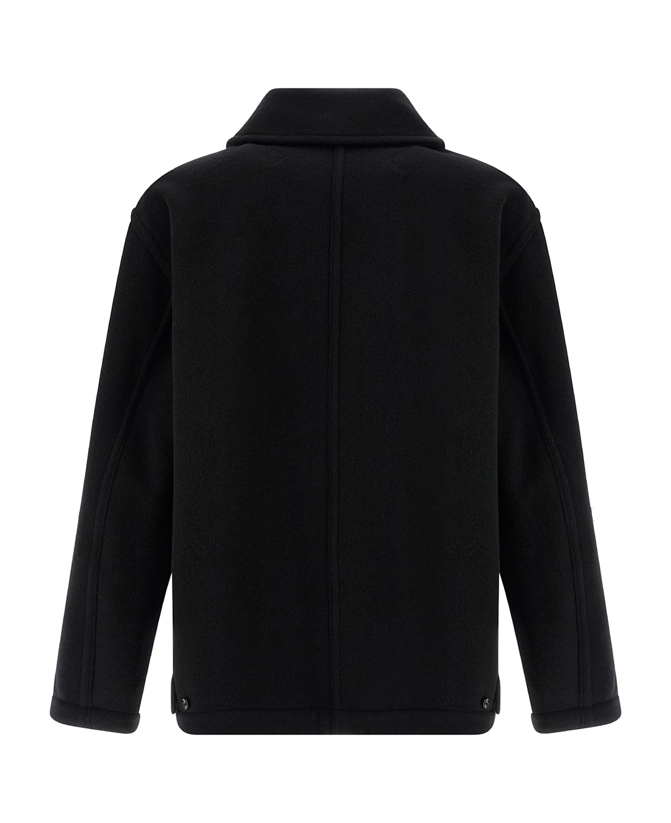 Lemaire 
boxy Peacoat
 Coat - Black  