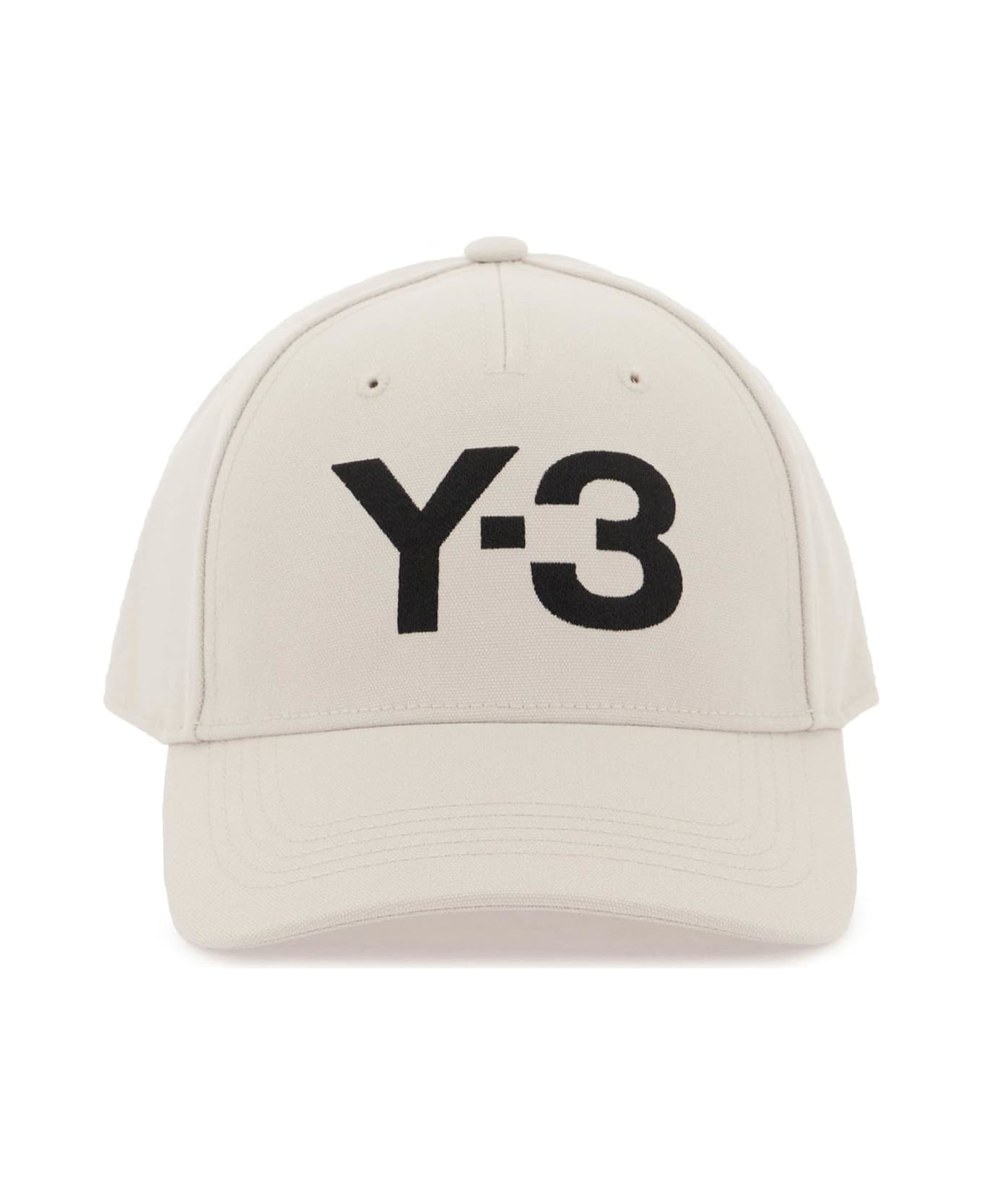 Y-3 Baseball Cap With Embroidered Logo - White