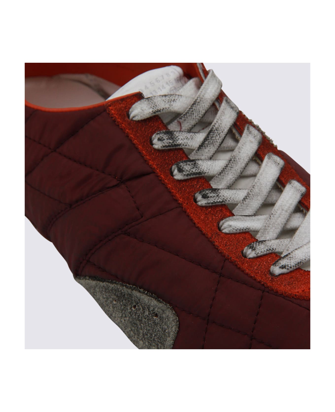 Maison Margiela Dark Red Sneakers