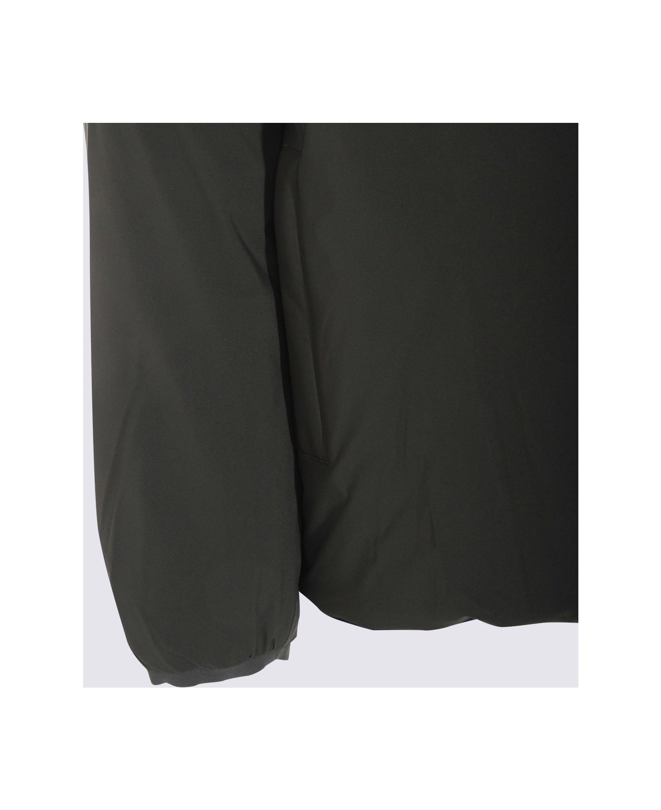 K-Way Green Blue Jack St Thermo Double Down Jacket - GREEN BLACKISH-BLUE DEPTH