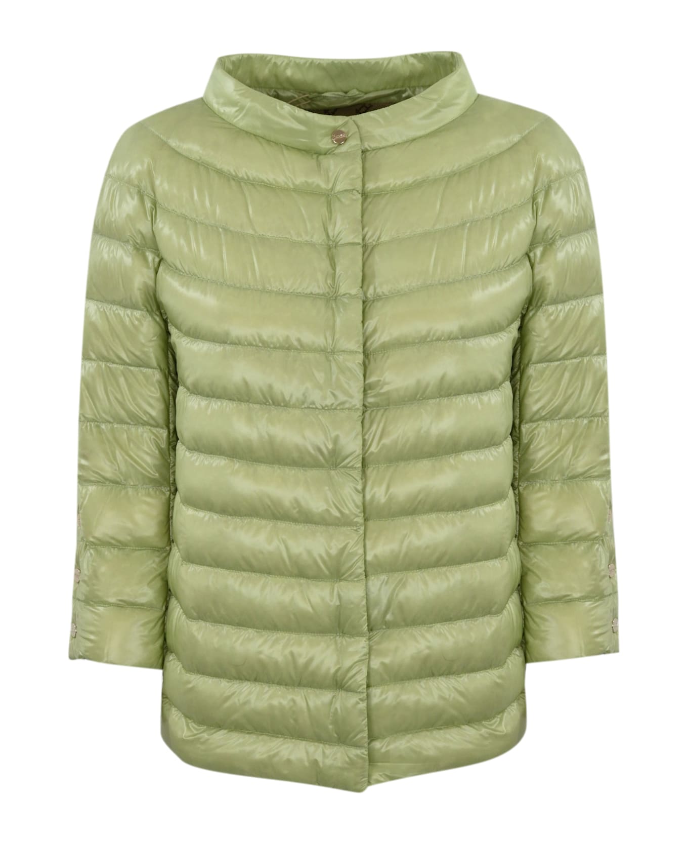 Herno Ultralight Nylon Hooded Down Jacket - Verde