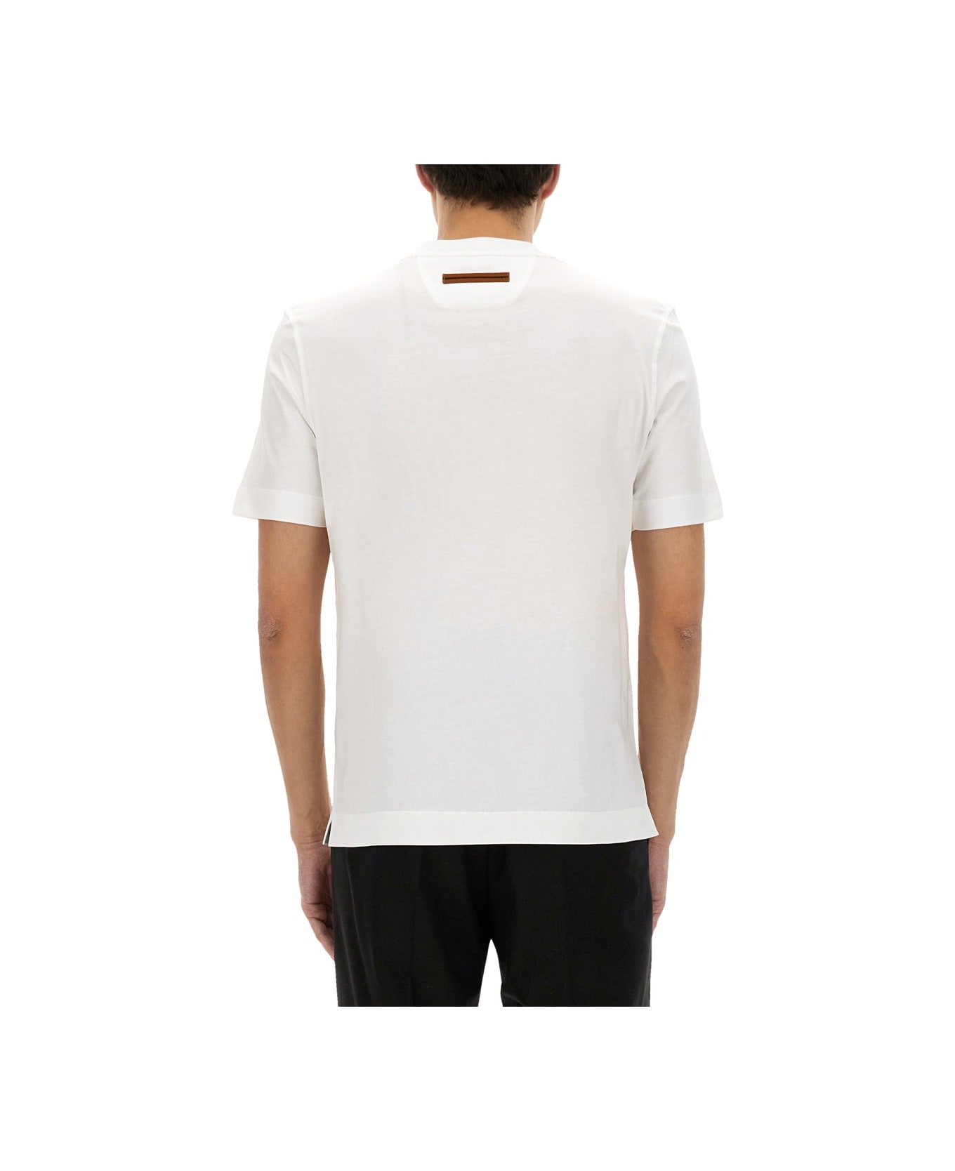 Zegna Jersey T-shirt - WHITE