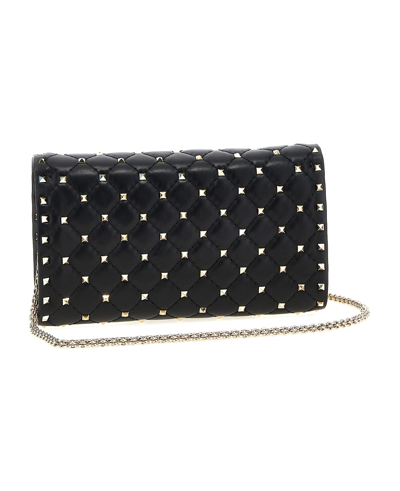 Valentino Garavani 'rockstud Spike' Shoulder Bag - Black  