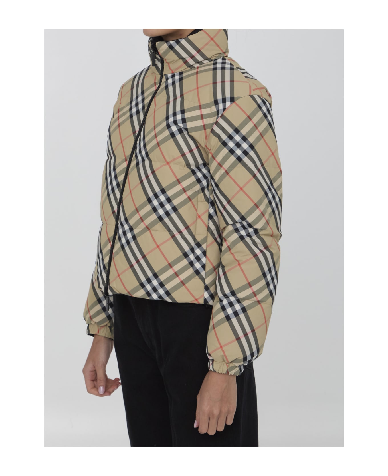 Burberry Reversible Down Jacket - BEIGE