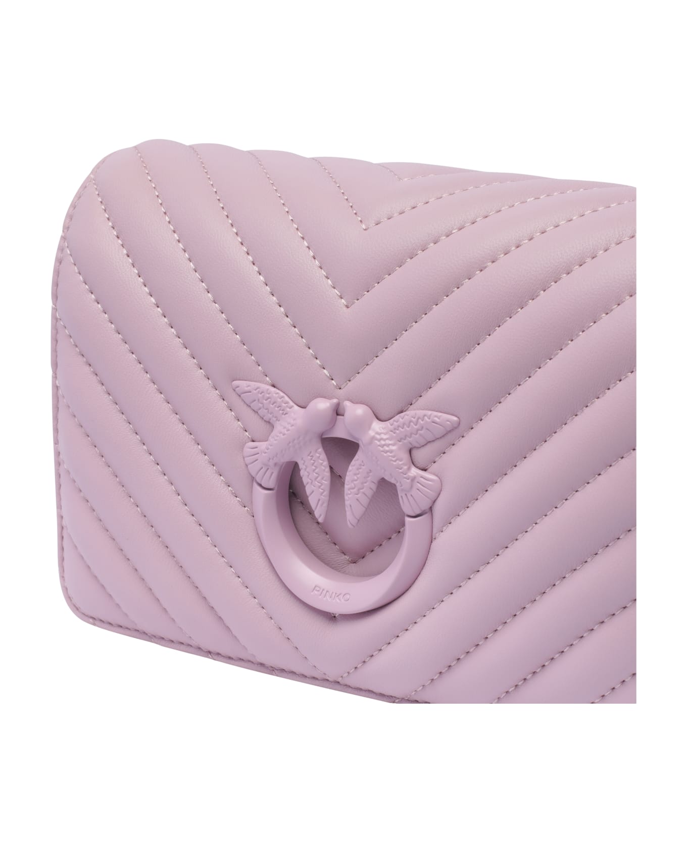 Pinko Mini Love Click Crossbody Bag - Lilla-Block Color