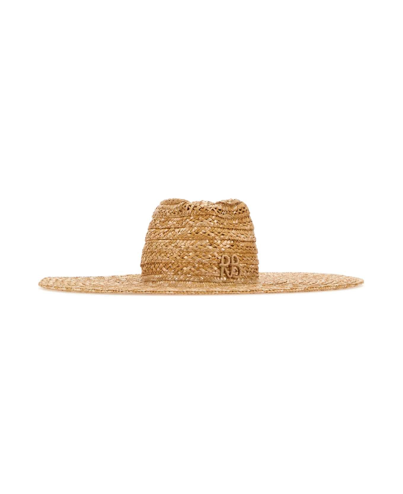 Ruslan Baginskiy Straw Hat - NATURAL