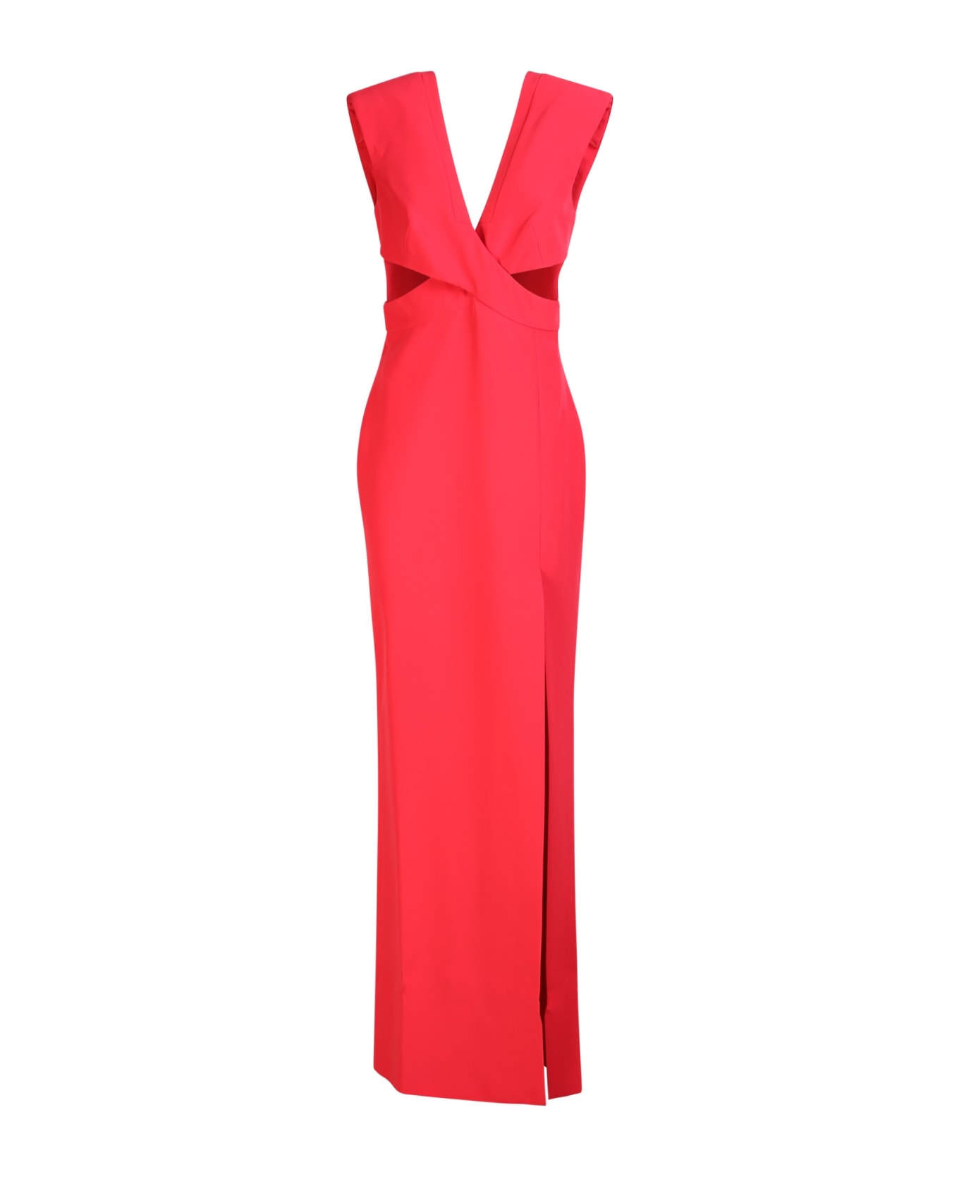 Genny Long Cut-out Dress - Orange ワンピース＆ドレス