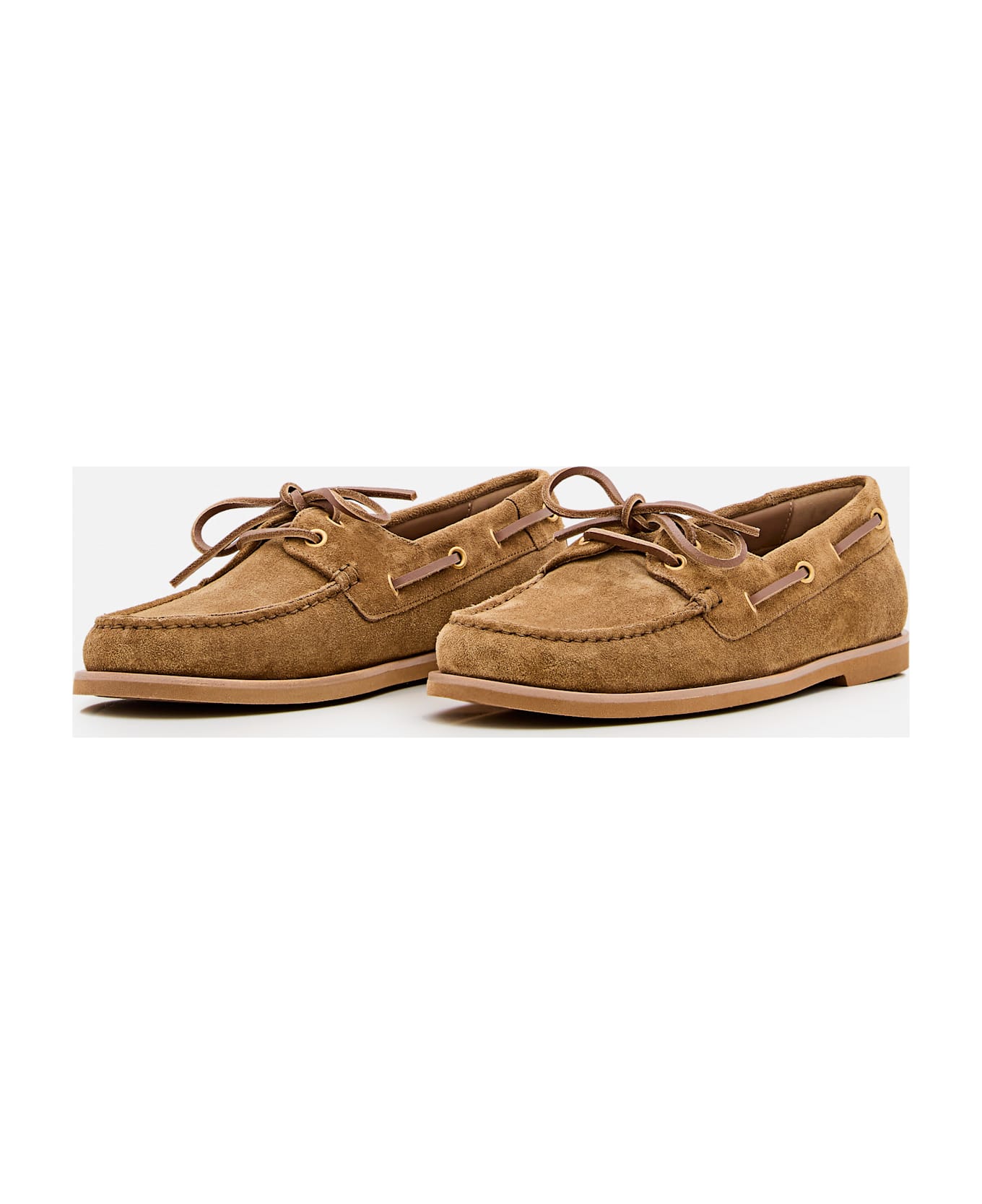 Gianvito Rossi Suede Loafer - Brown