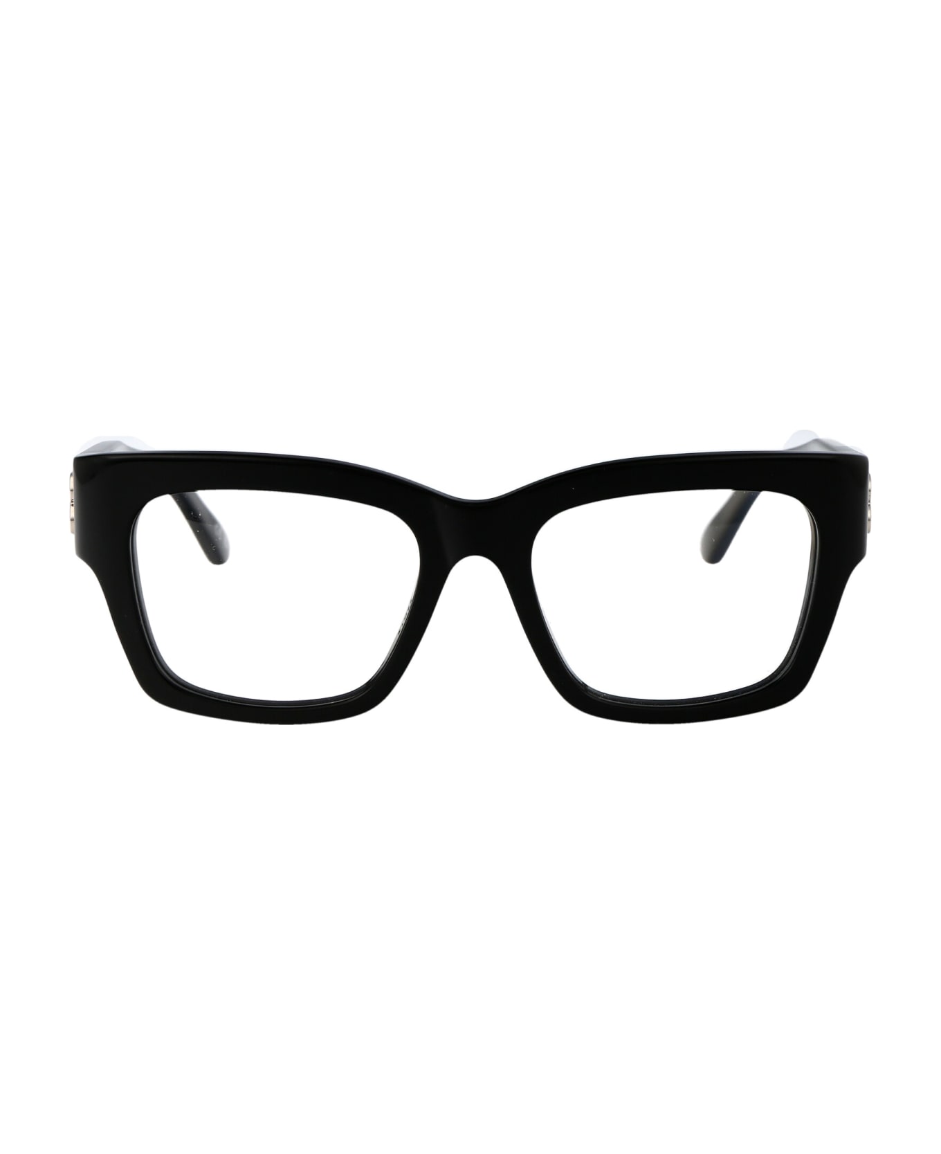 Balenciaga Eyewear Bb0325o Glasses - 001 BLACK BLACK TRANSPARENT