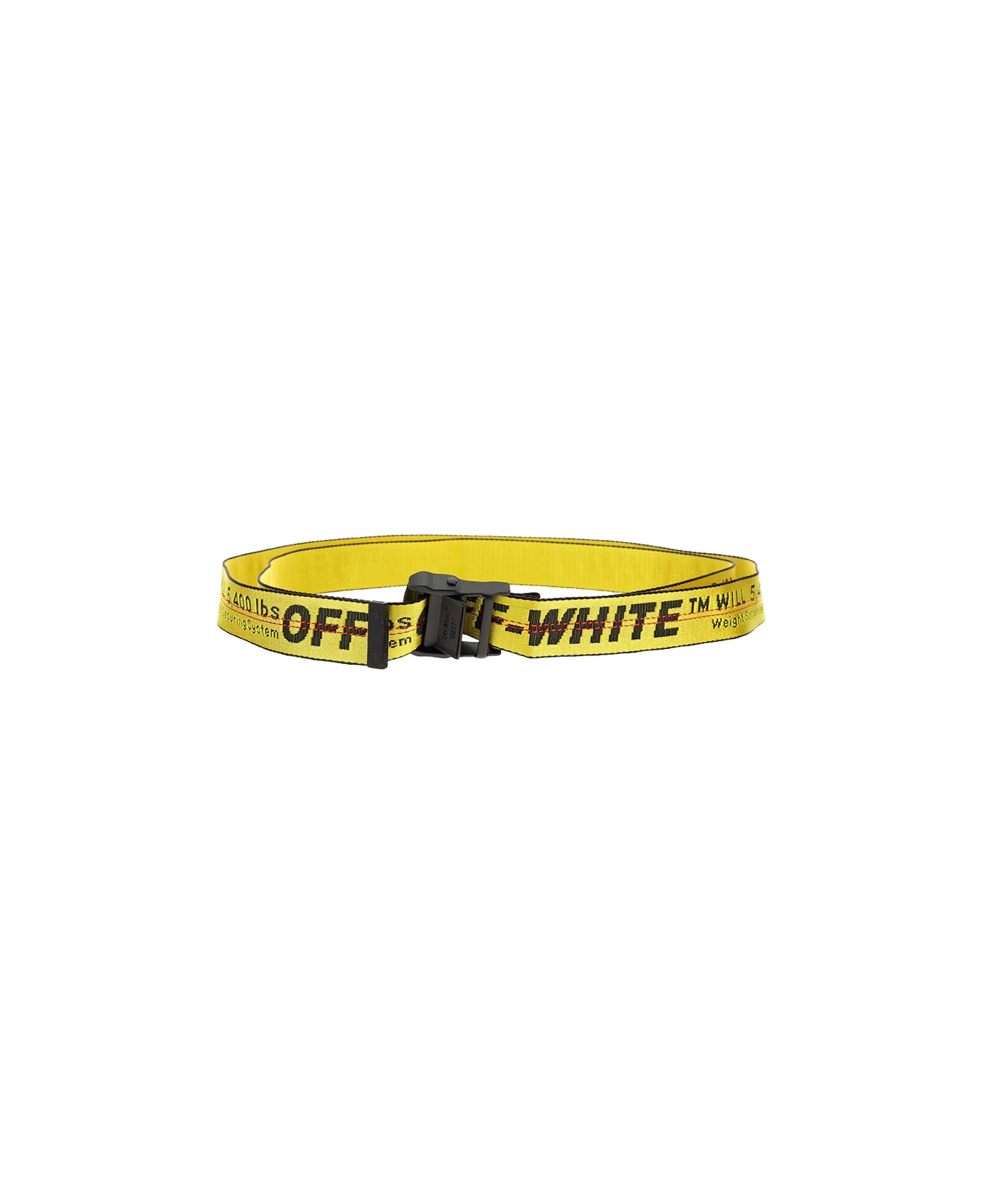 Off-White Off White Industrial Belt - Yellow black