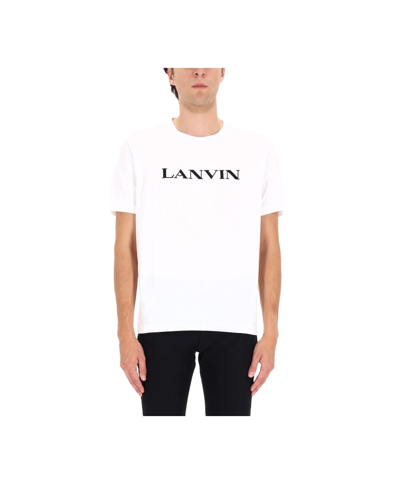 Lanvin T-shirt With Logo - white