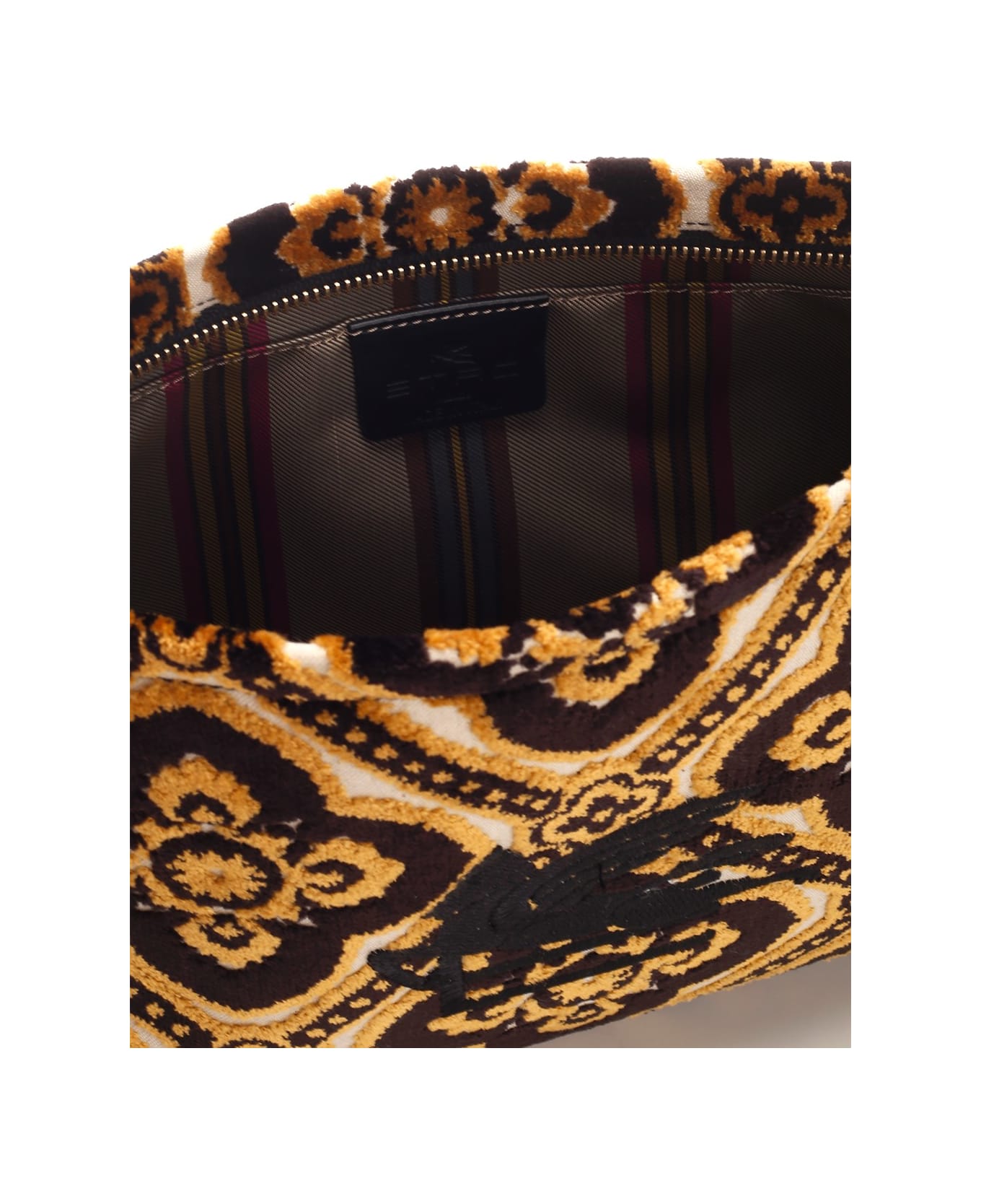 Etro Jacquard Pouch - Black