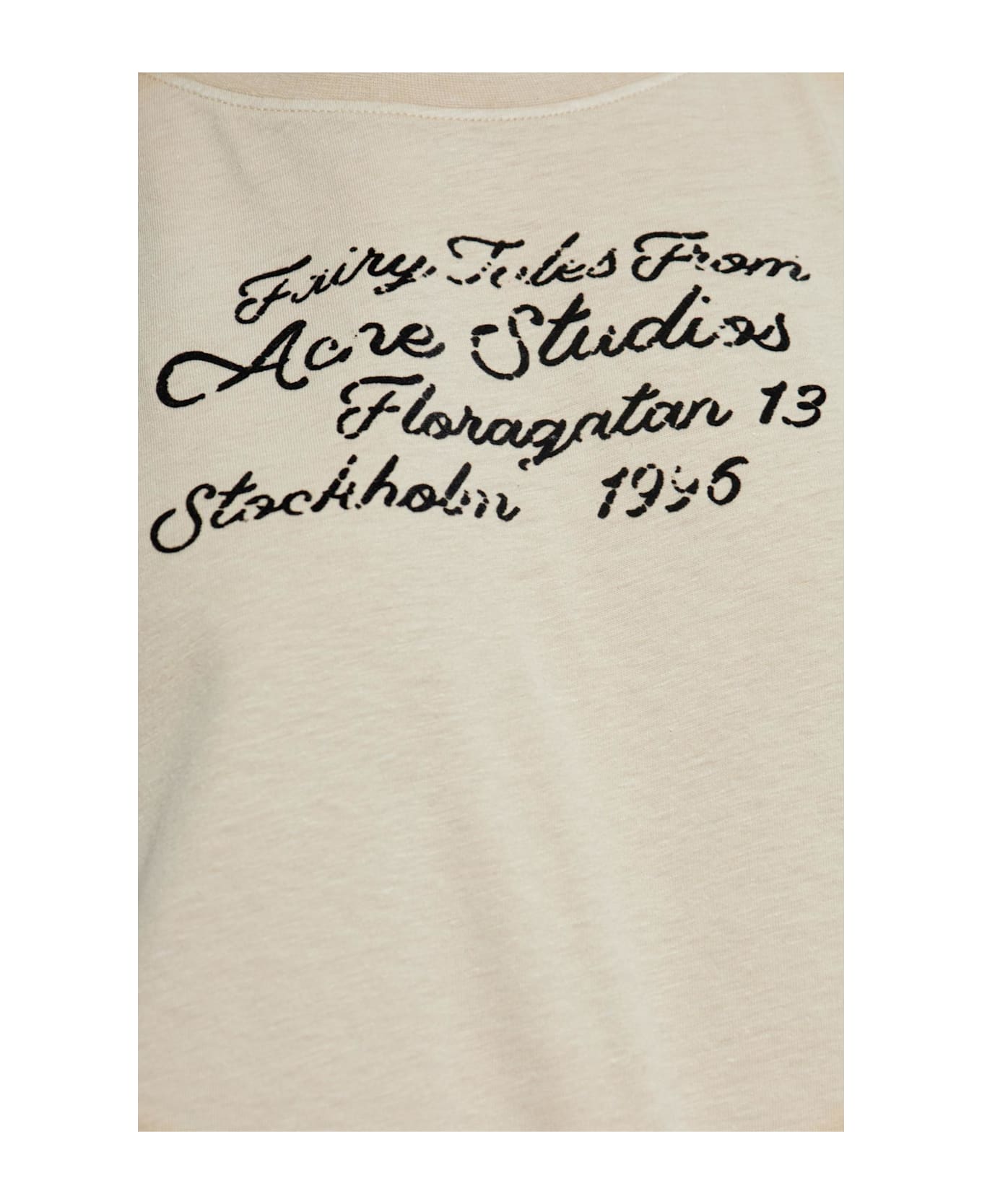 Acne Studios Hoodie - Dqz Faded Beige