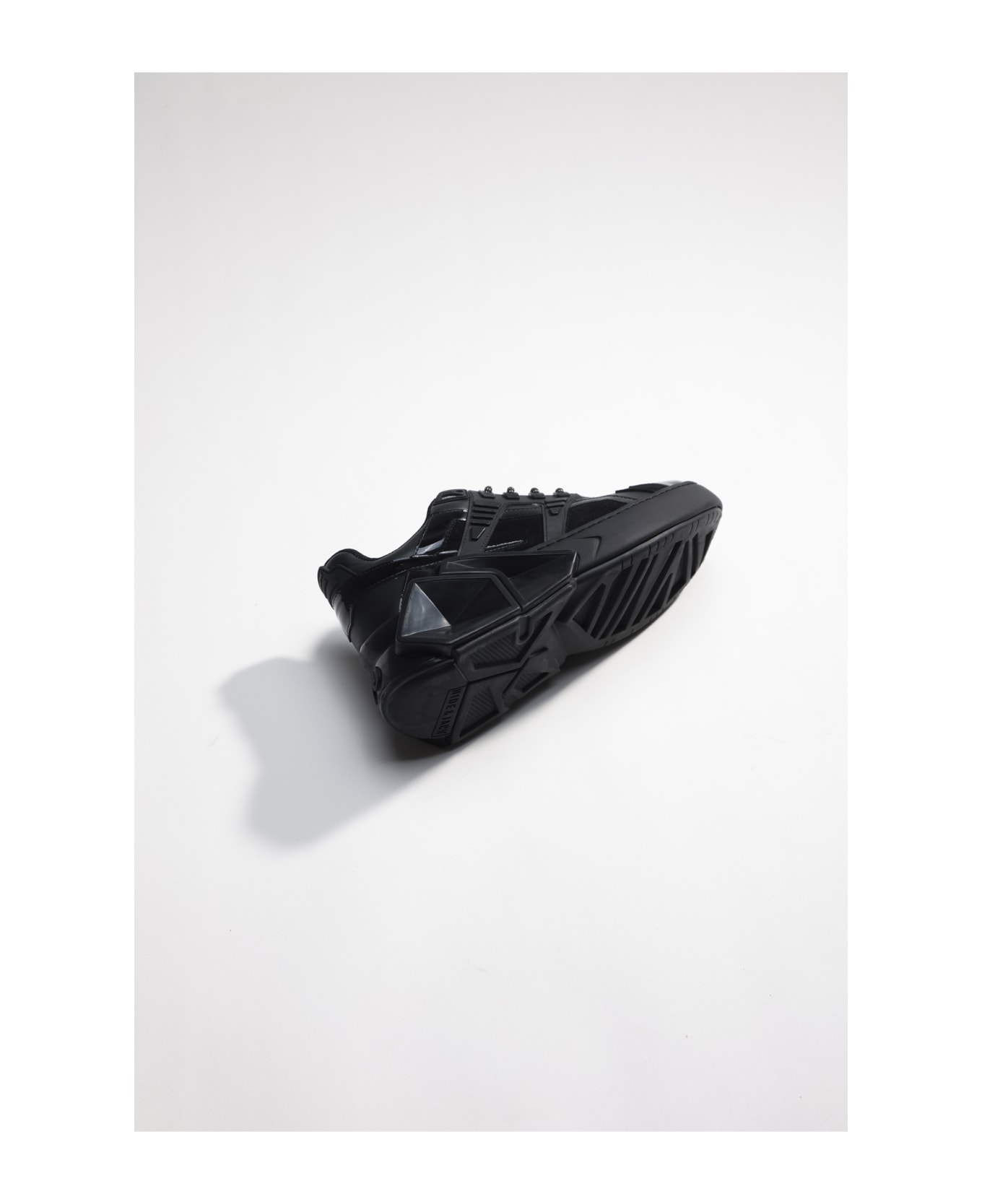 Hide&Jack High Top Sneaker - Silverstone Black スニーカー