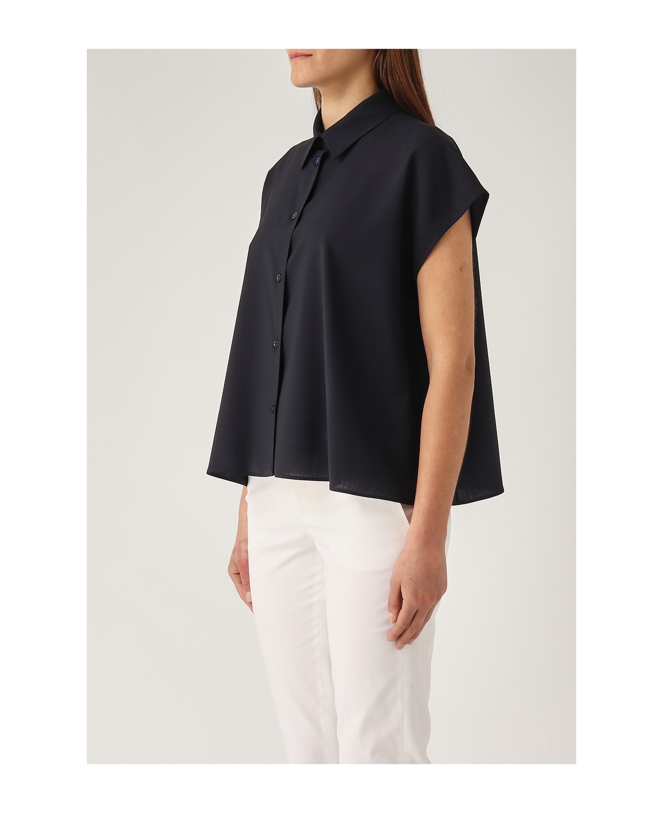 PT Torino Wool Shirt - NAVY