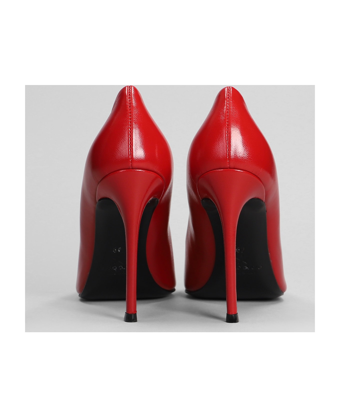 Marc Ellis Pumps In Red Leather - red