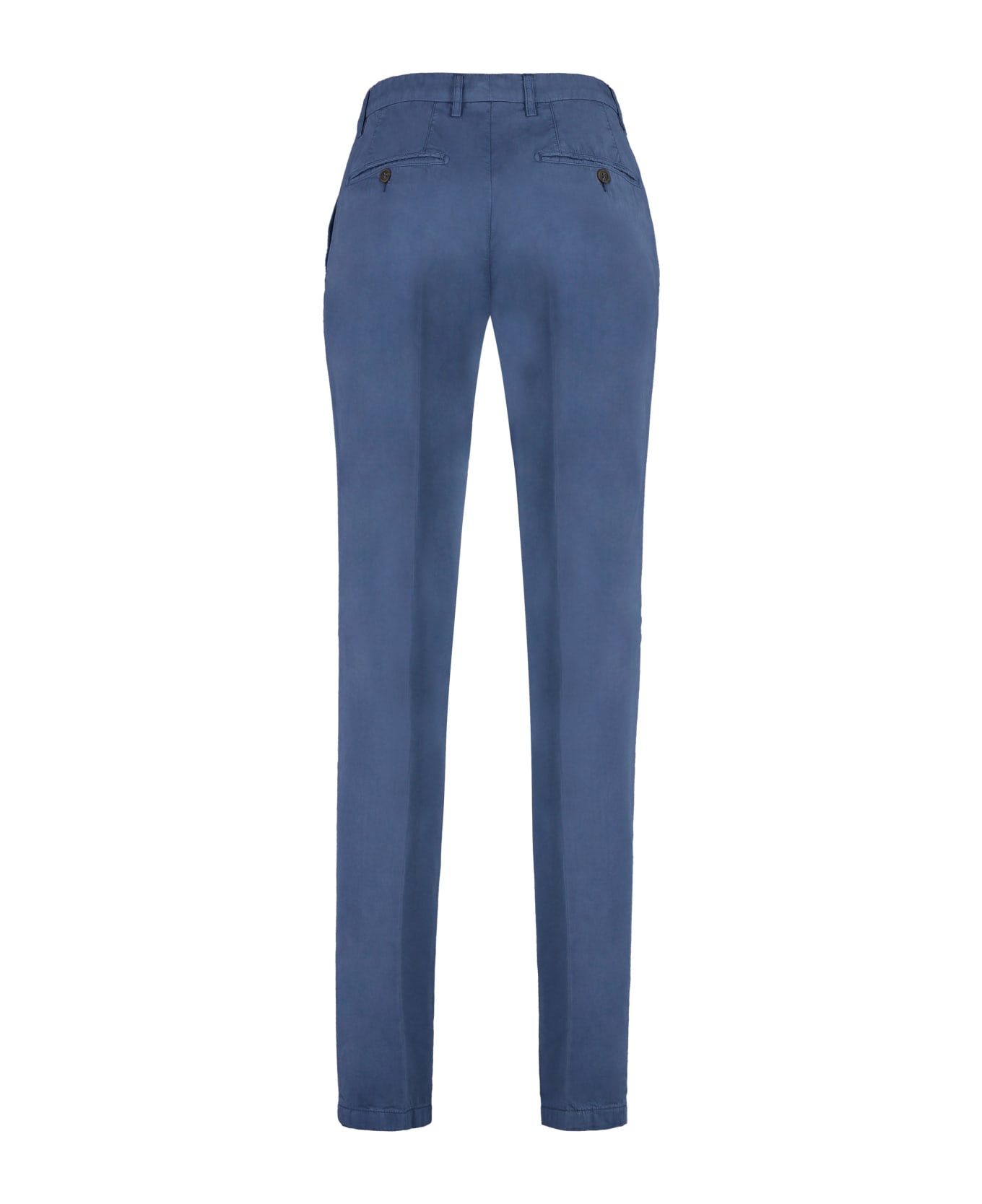 Canali Cotton Blend Trousers - blue