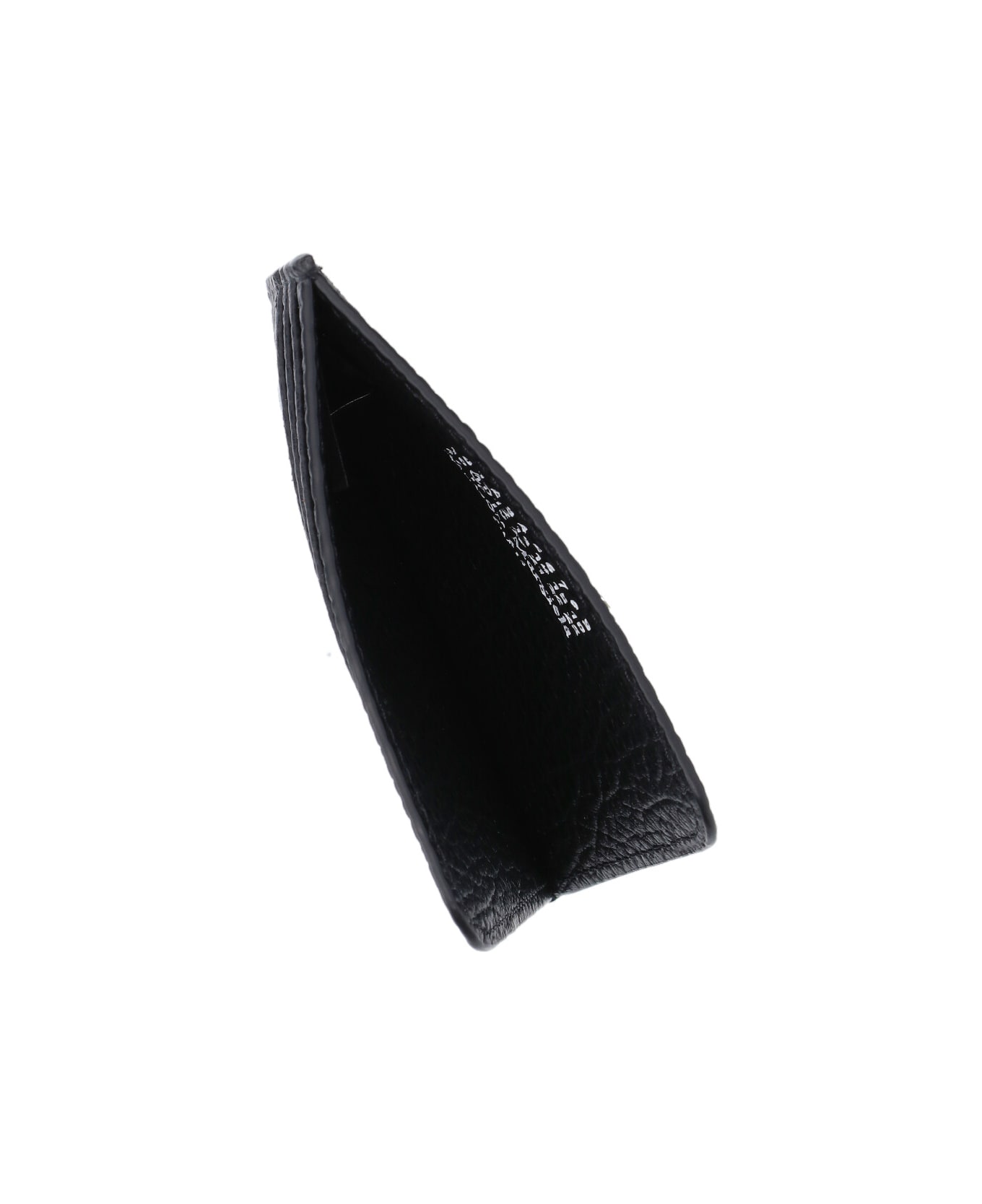 Maison Margiela "four Stitches" Card Holder - Black  