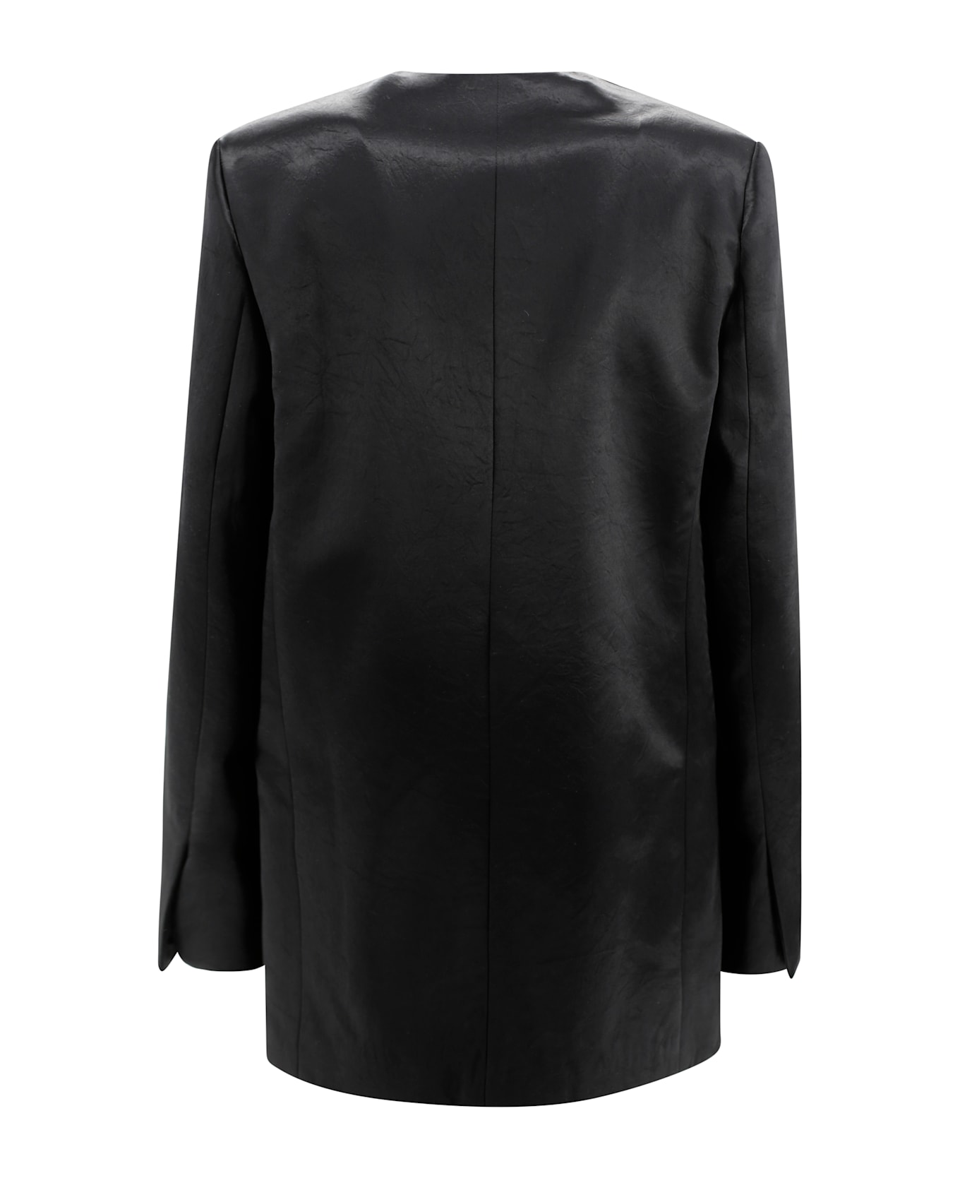 Philosophy di Lorenzo Serafini Over Doublebreast Jacket - Black