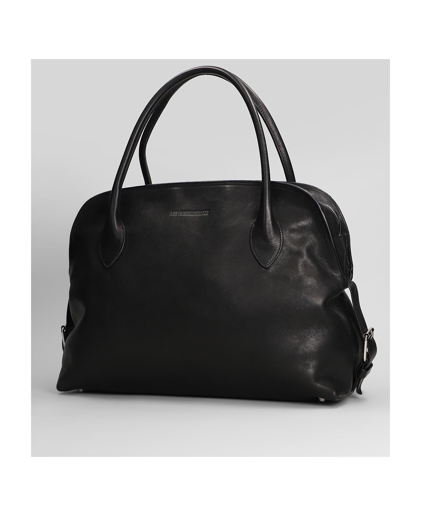 Ann Demeulemeester Josse Tote In Black Leather - black