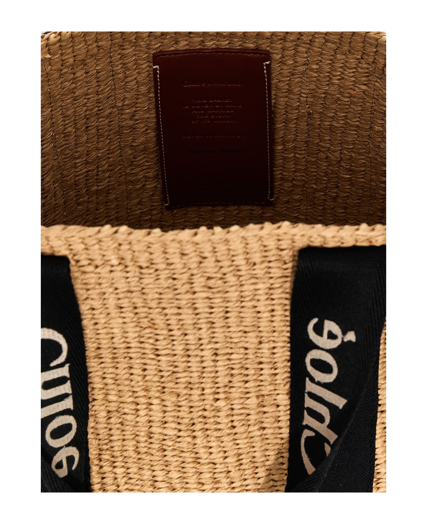 Chloé 
woody
 Large Shopping Bag - Black  