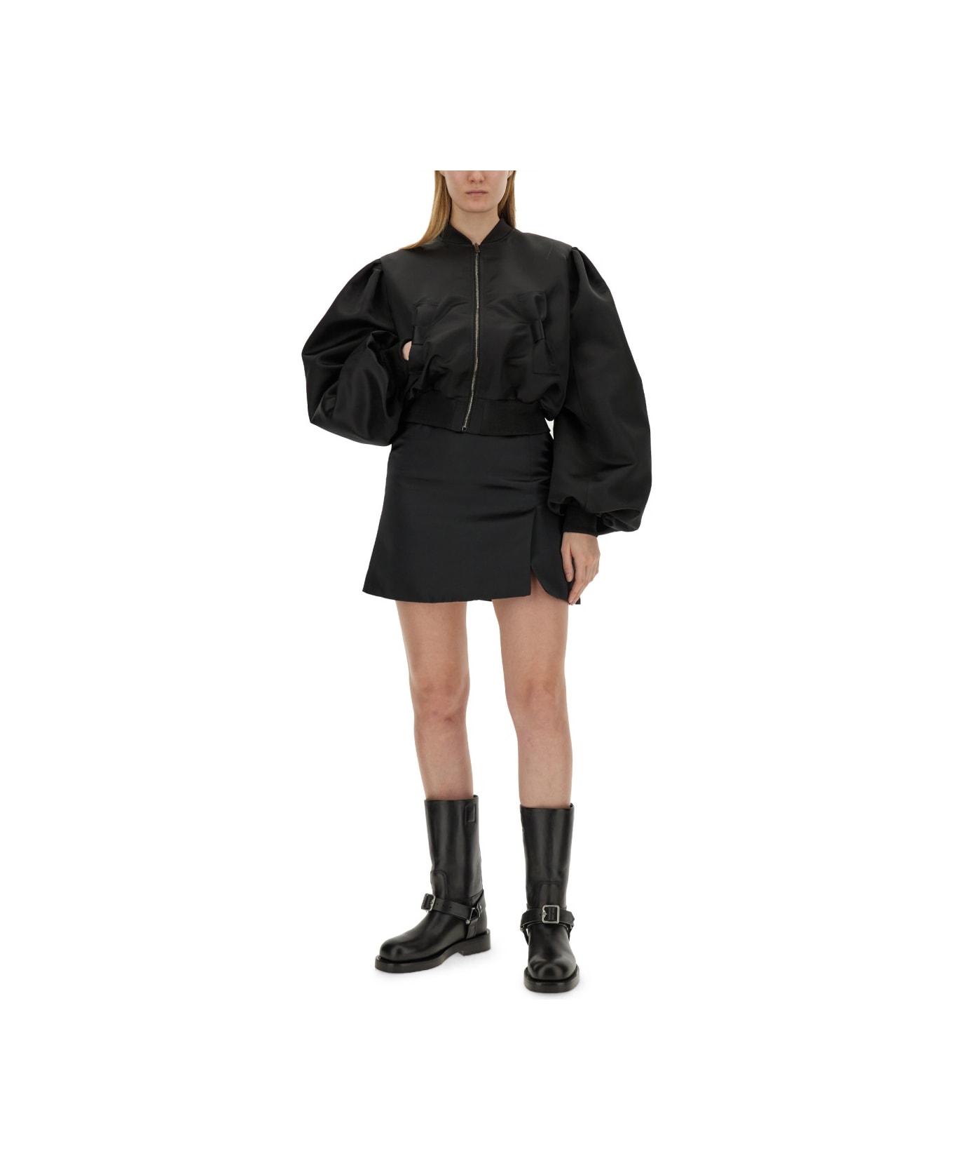 Nina Ricci Mini Skirt - BLACK スカート