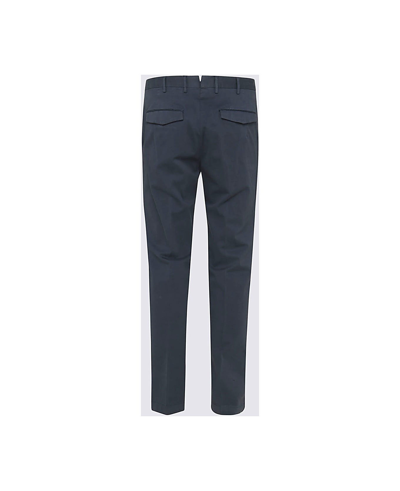 PT01 Blue Cotton Pants - Blue