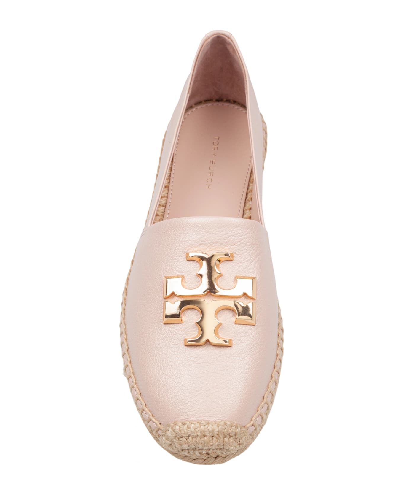 Tory Burch 'eleanor' Pink Leather Espadollas - Rose