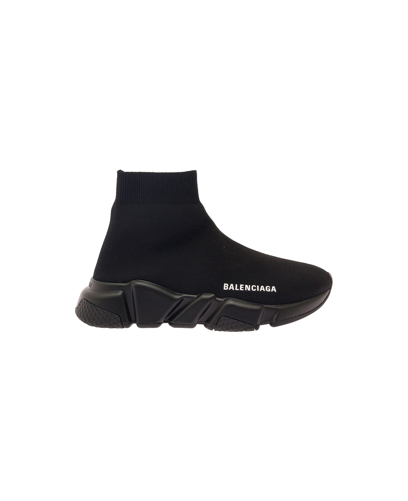 Balenciaga 'speed Lt' Sock Sneakers - Black