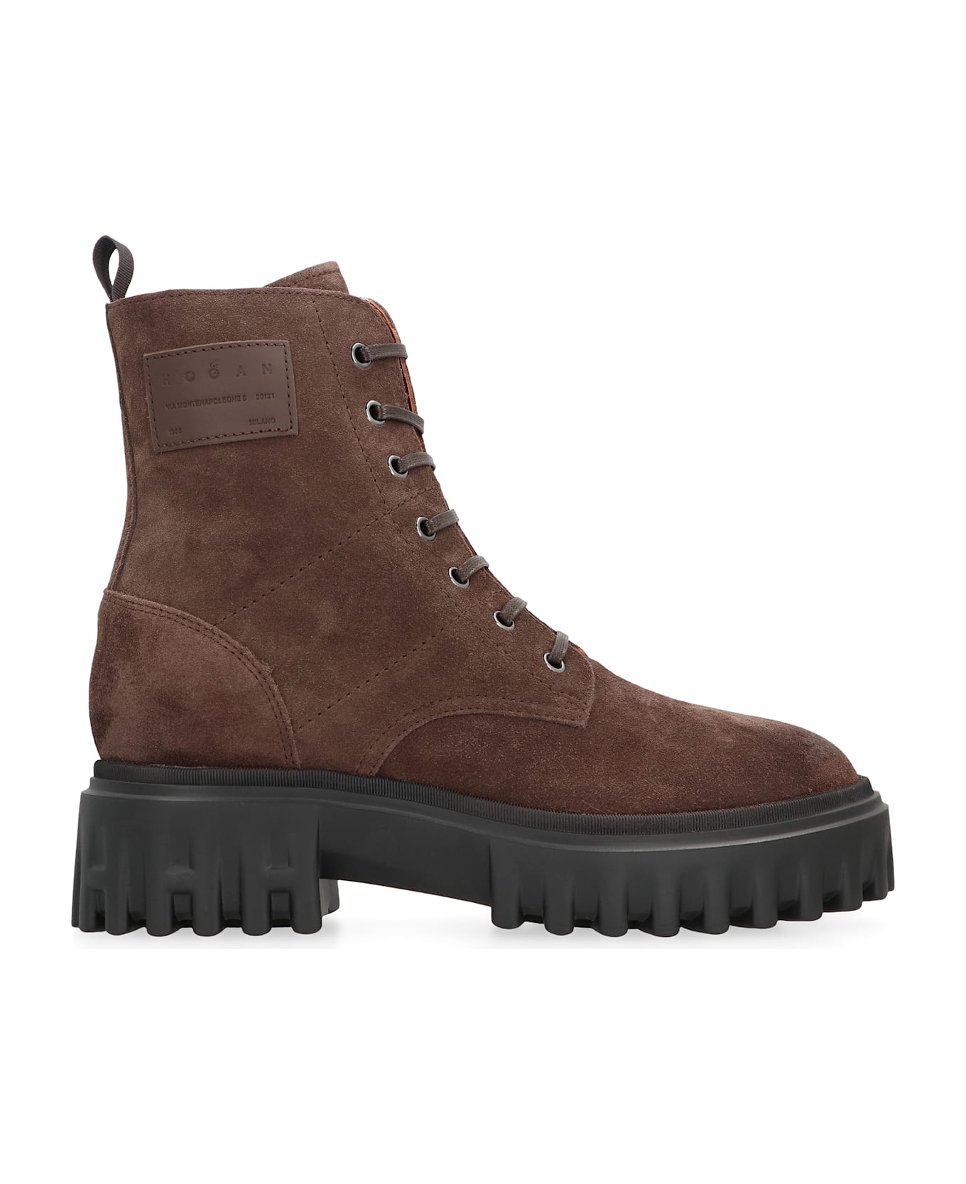 Hogan H700 Combat Boots - brown