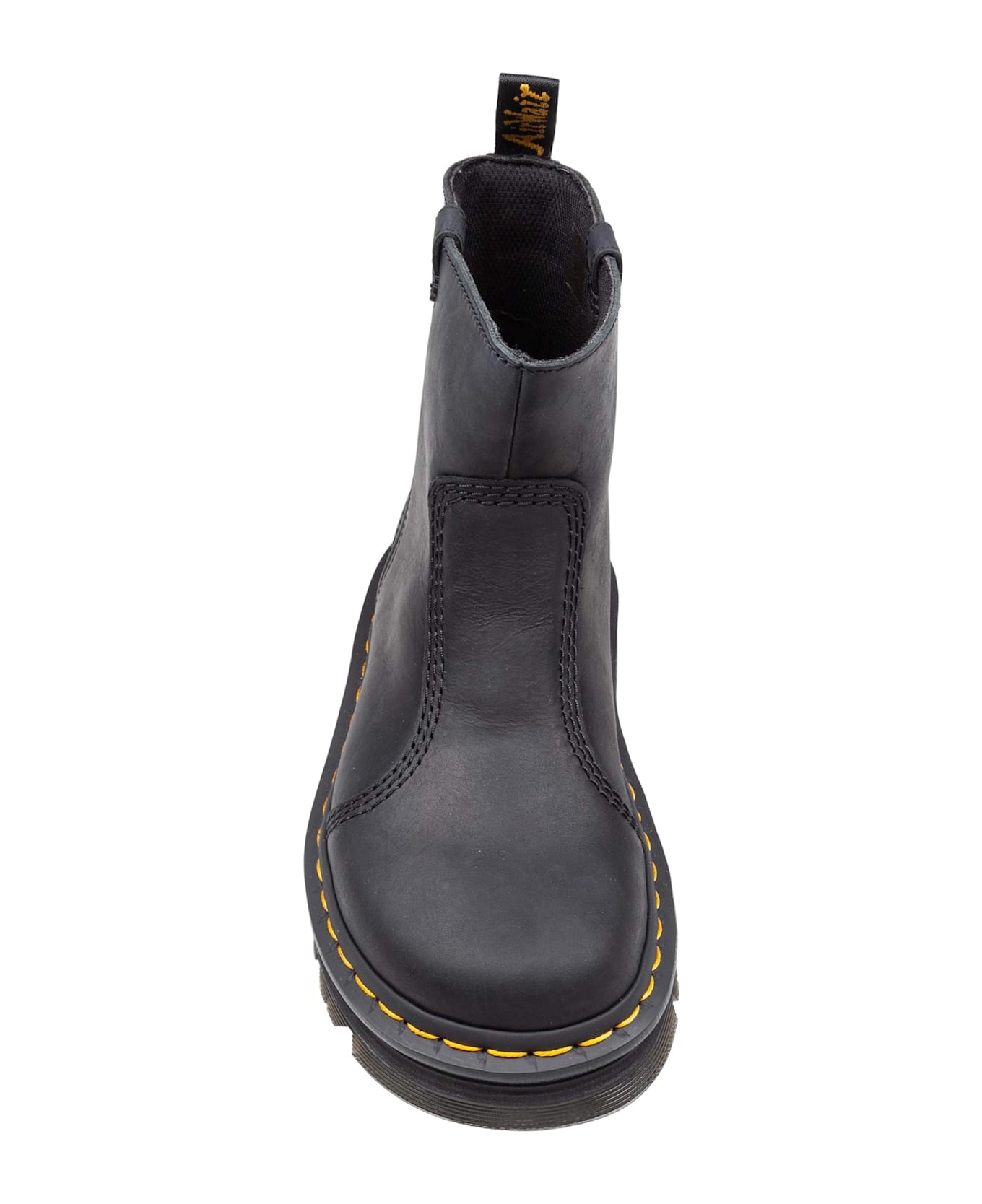 Dr. Martens Stivaletto Zebzag Rigger In Pelle Colore Nero - Black Wyoming ブーツ