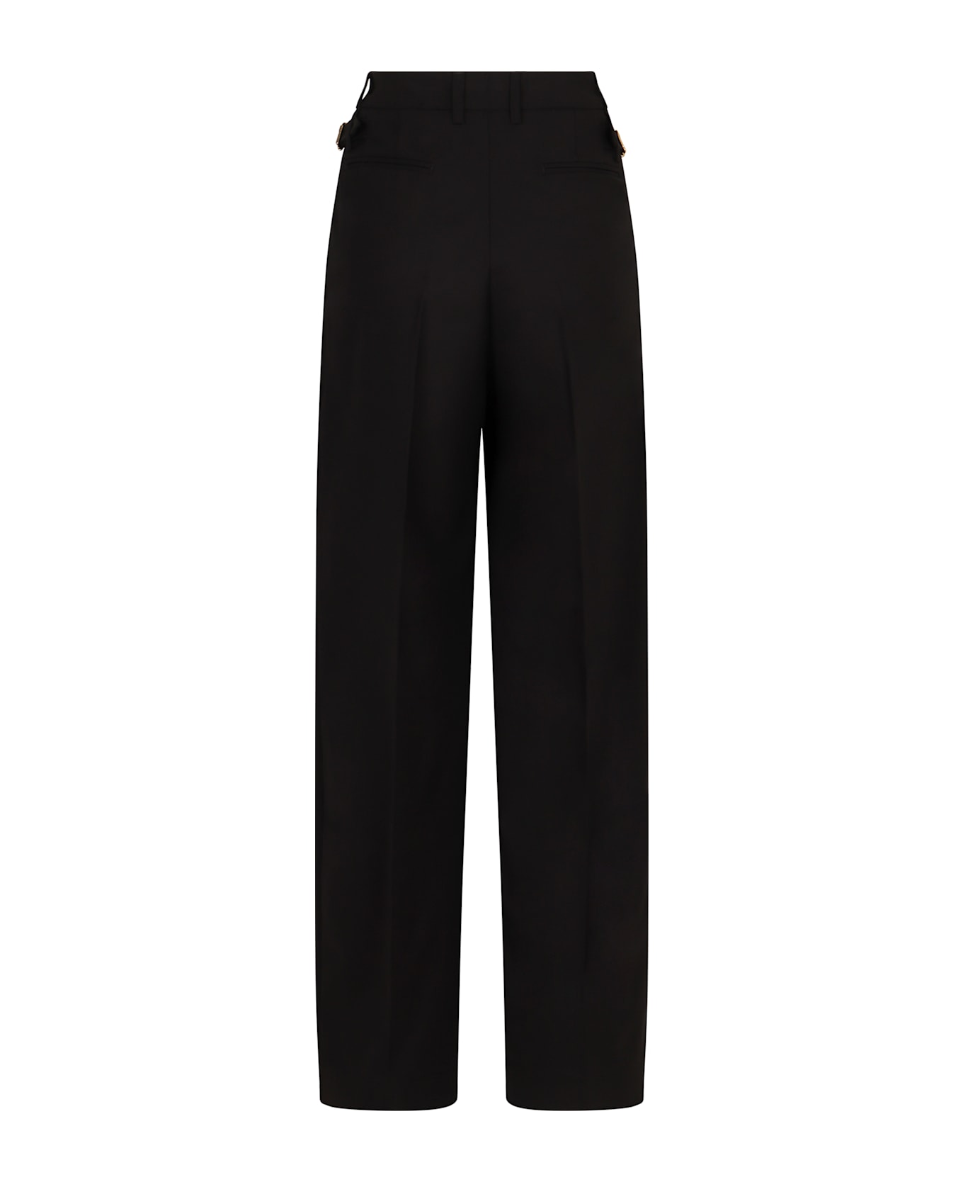 PT Torino Virgin Wool Trousers - black
