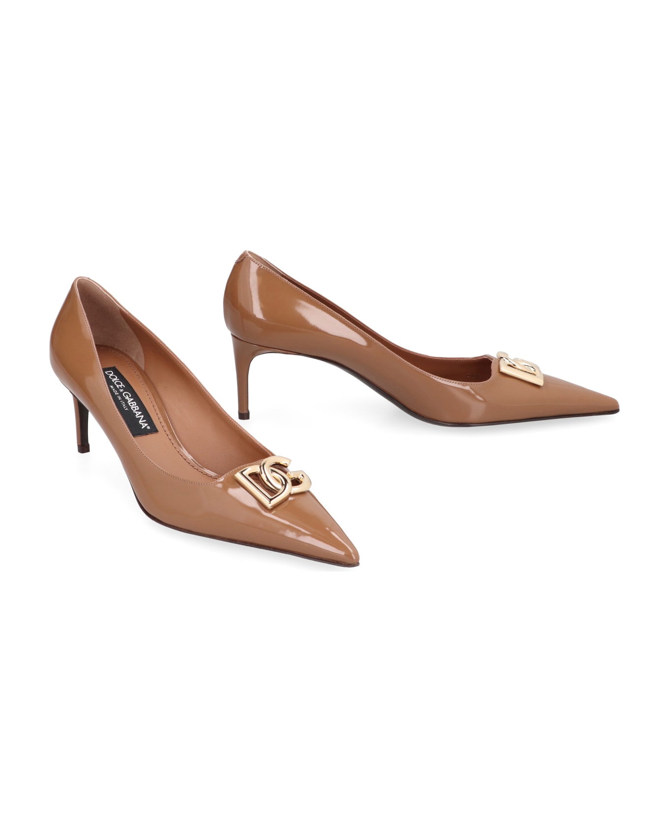 Dolce & Gabbana Leather Pumps - brown