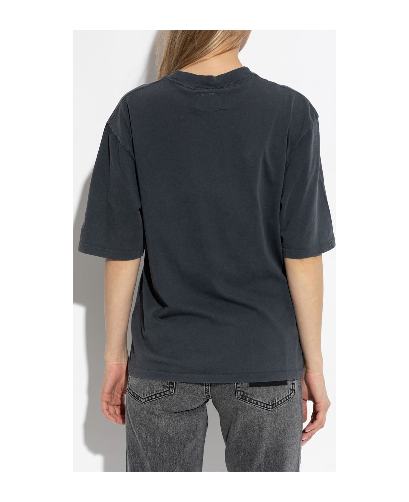 Anine Bing T-shirt With Print - Nero