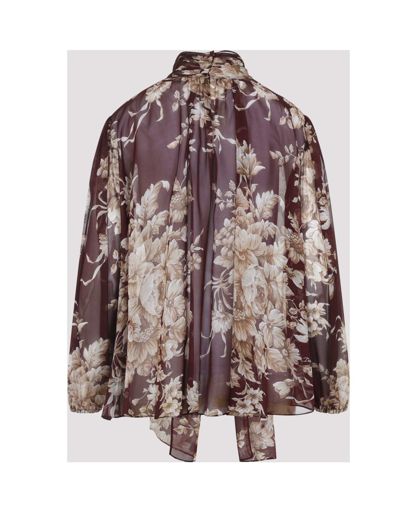 Dolce 
Gabbana Silk Shirt - Ox Rose Cretonne