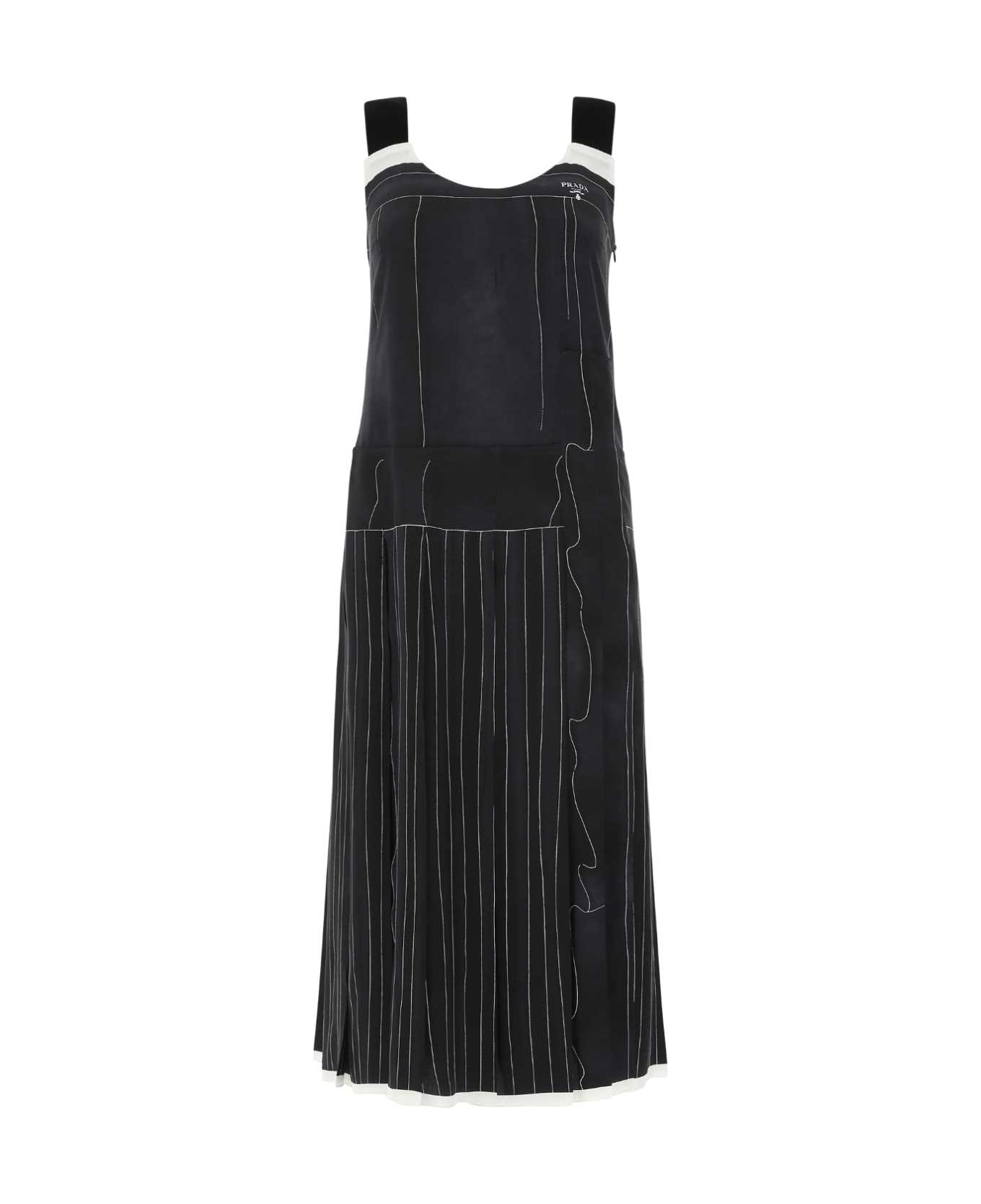 Prada Printed Silk Dress - F0002
