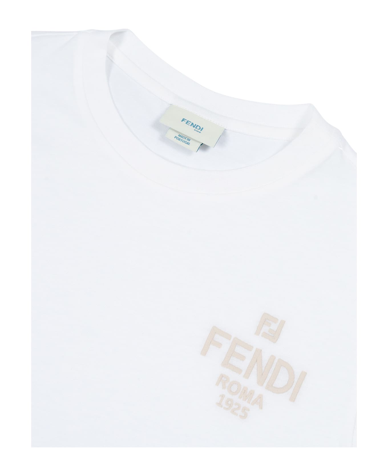 Fendi Jersey T-shirt - WHITE