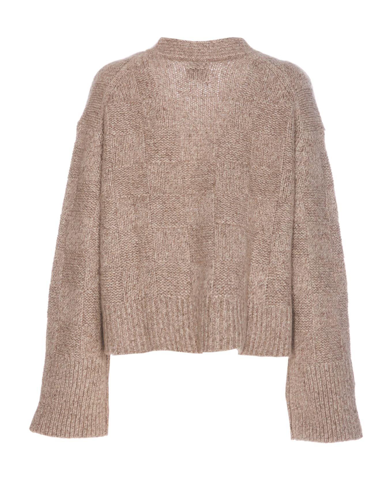 Allude V-cardigan - Beige