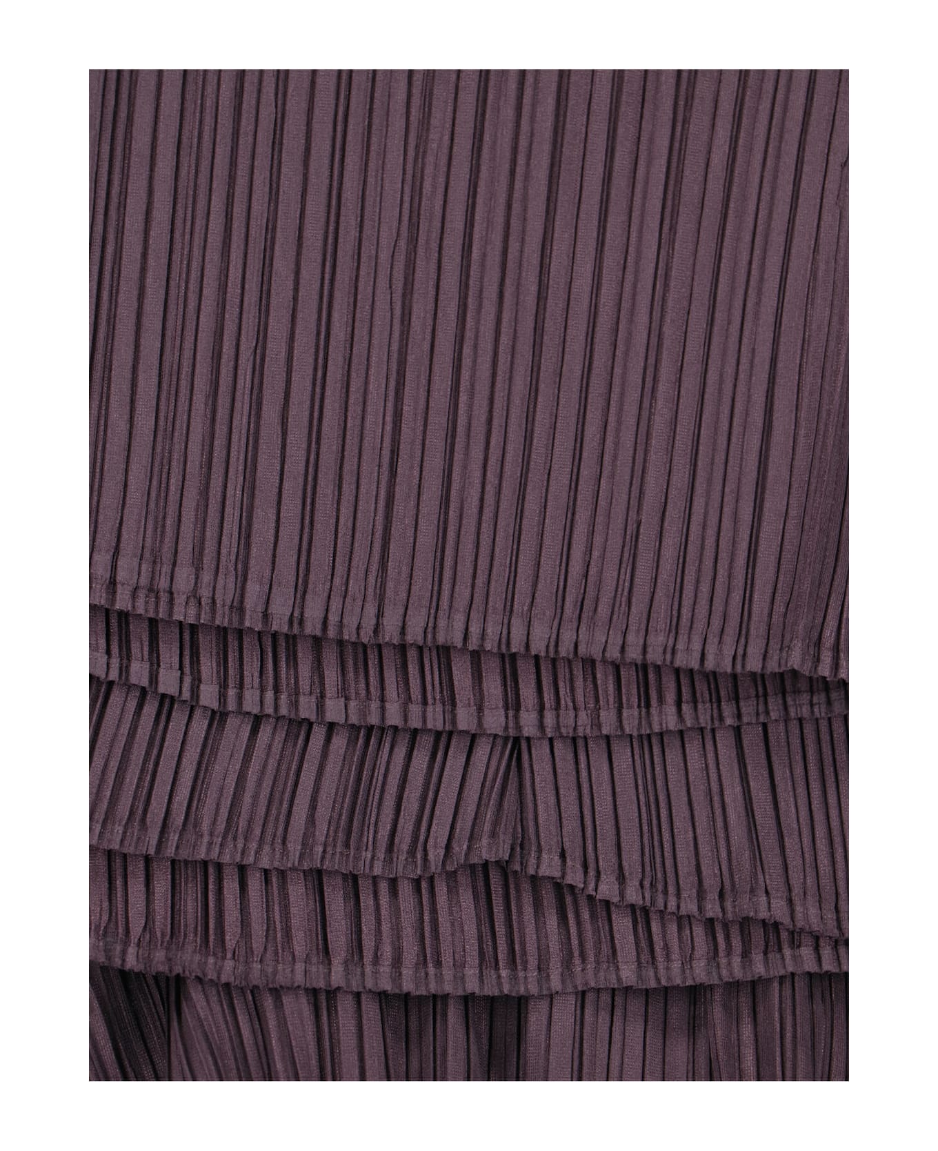 Pleats Please Issey Miyake 'mellow' Pleated Pants - Brown