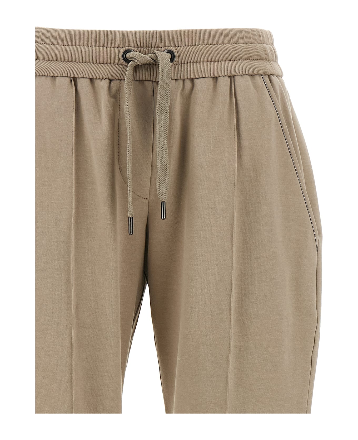 Brunello Cucinelli Monile Joggers - Beige