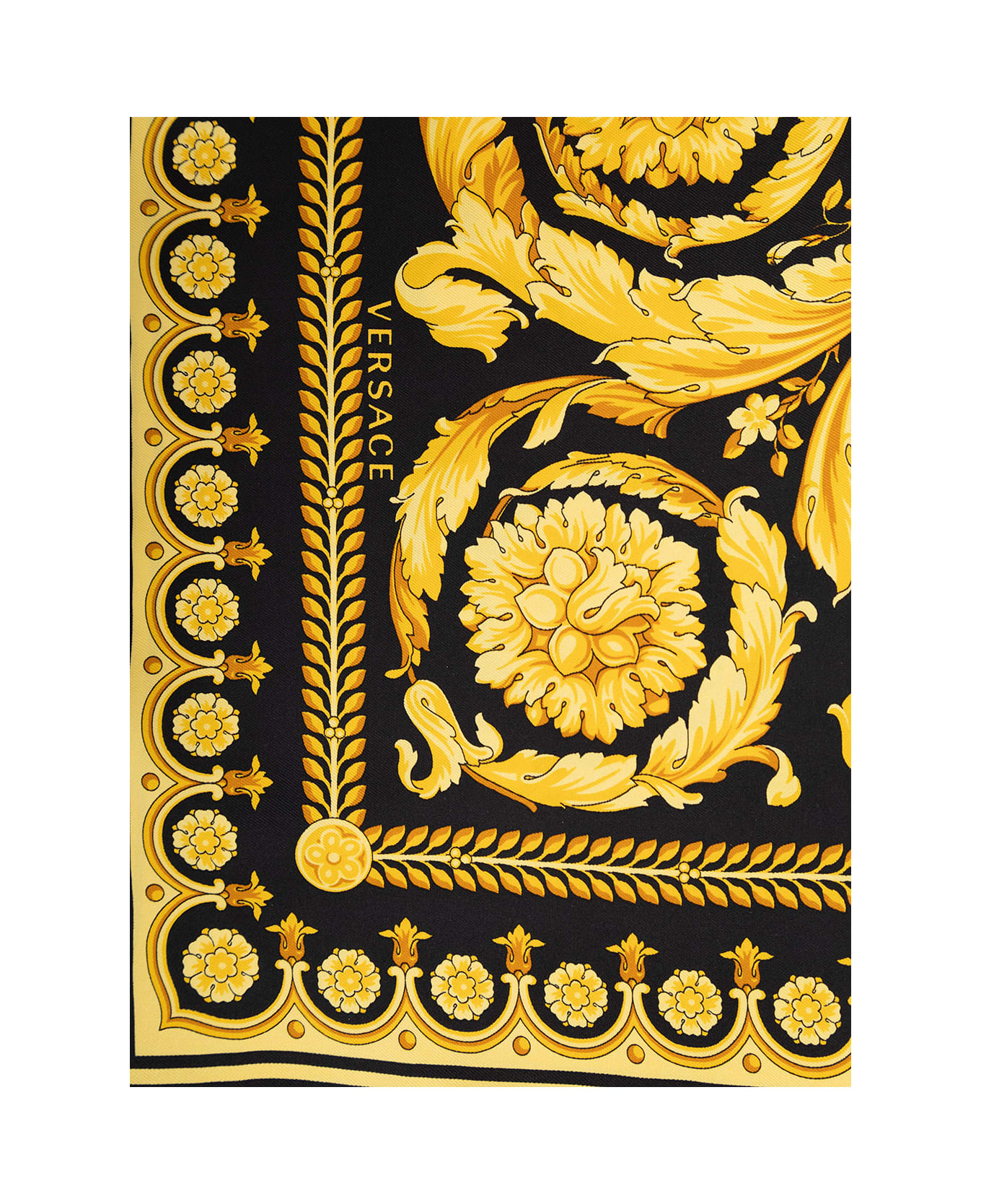Versace Foulard - Black gold スカーフ