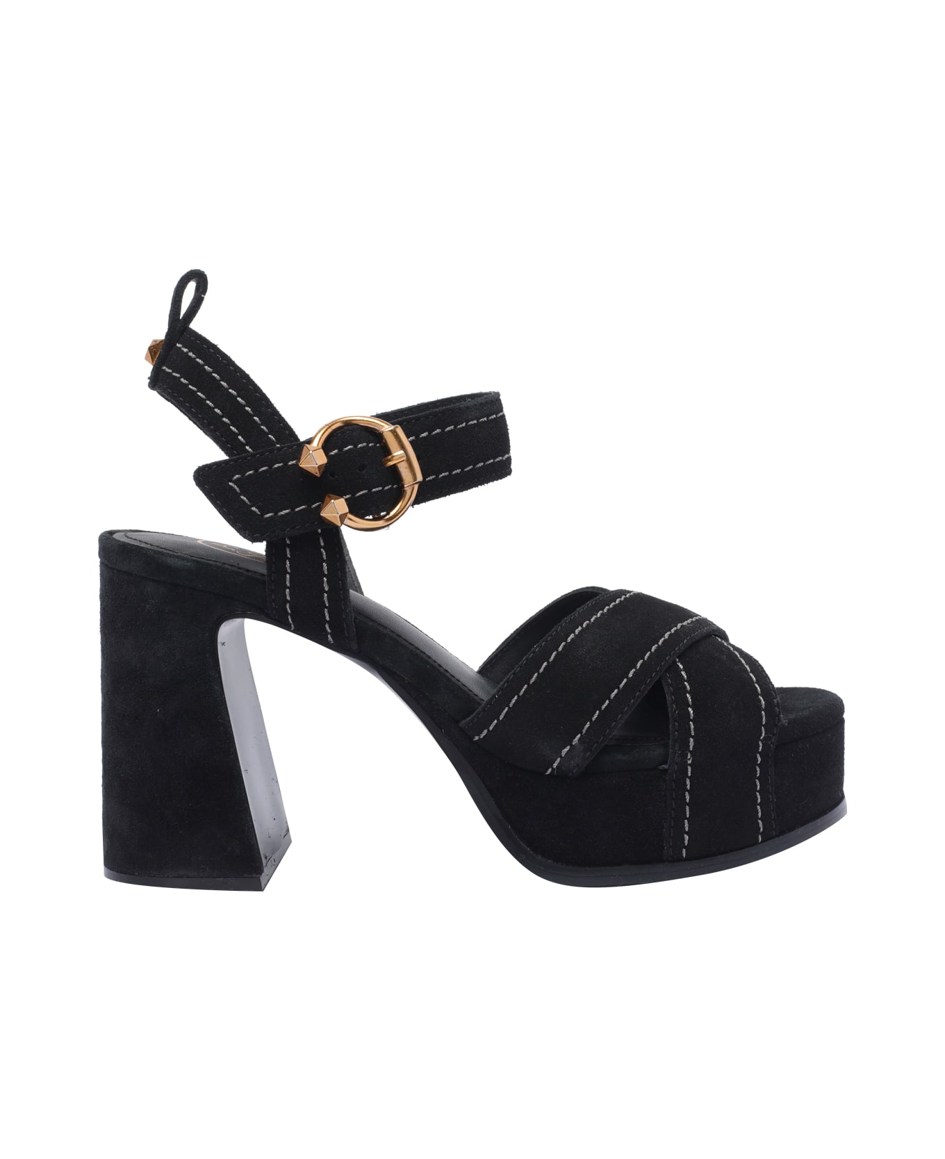 Ash Melany Sandals - Black