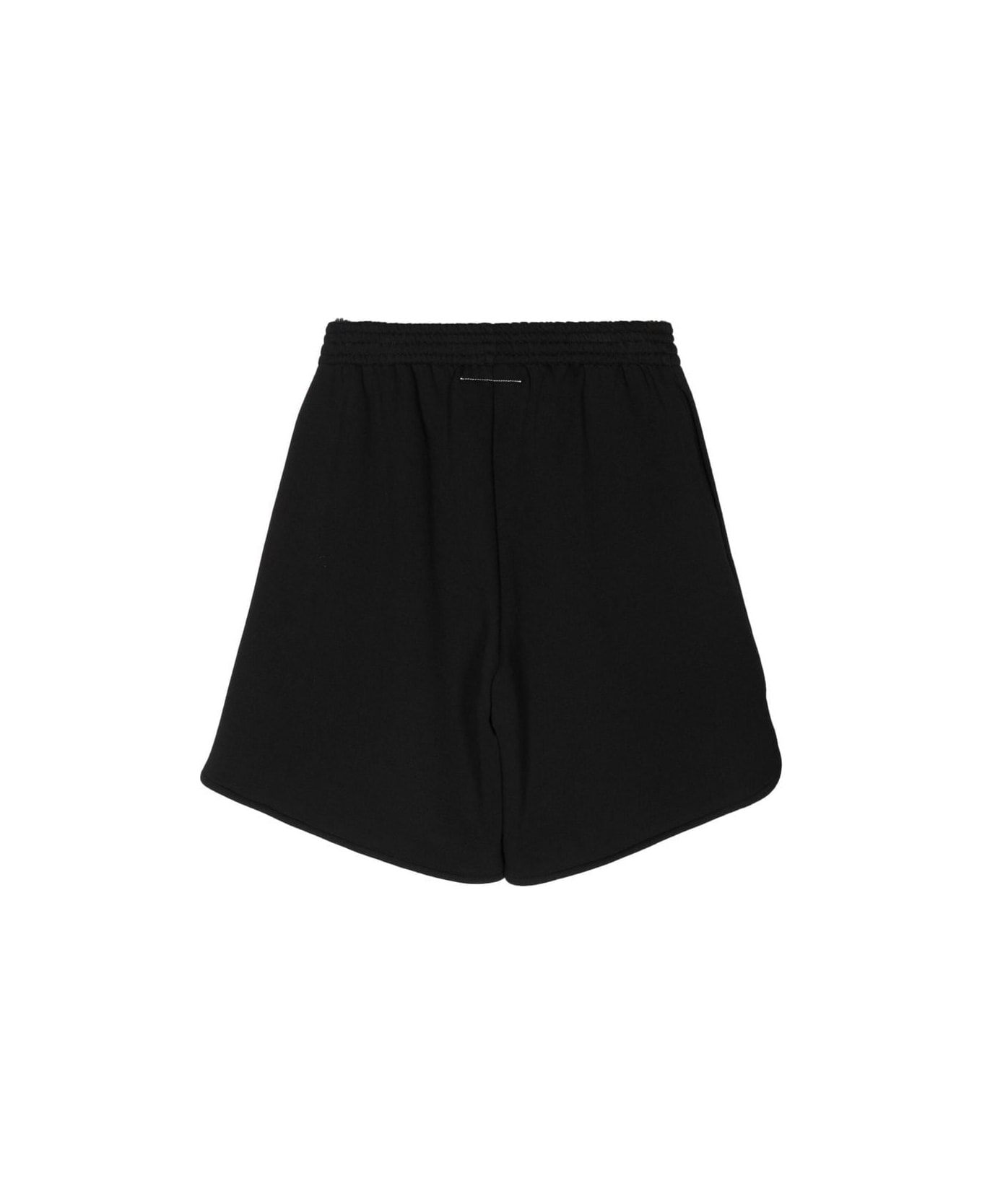 MM6 Maison Margiela Printed Shorts - Black
