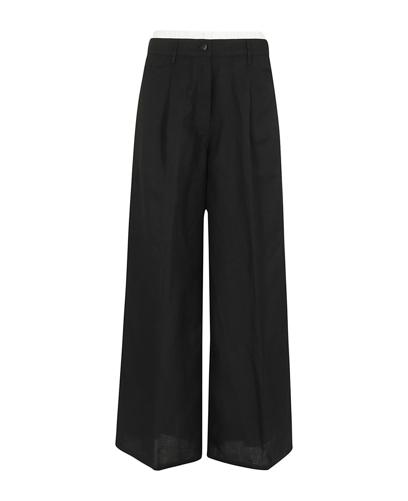 REMAIN Birger Christensen Wide Suiting Pants - Black  ボトムス