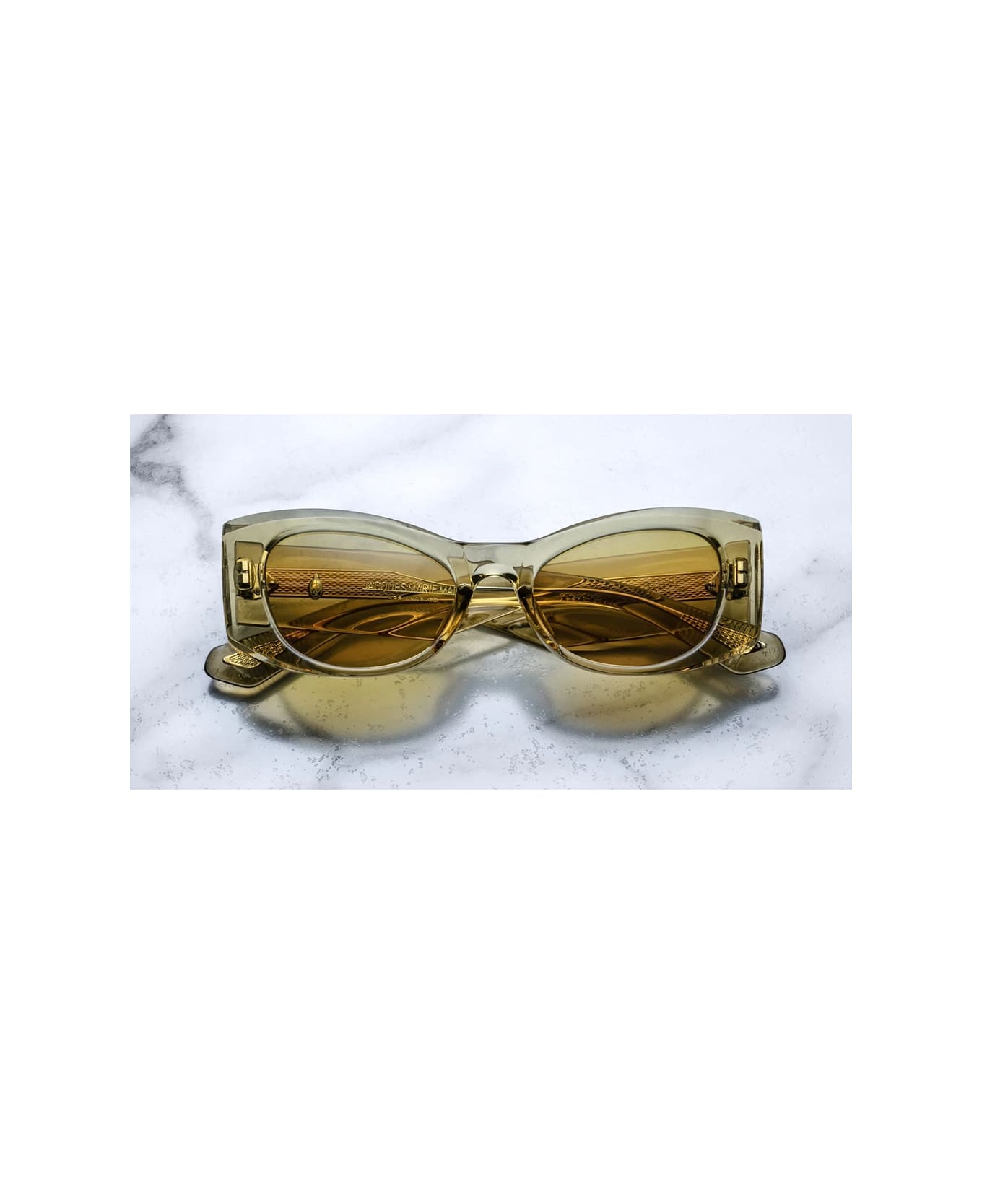Jacques Marie Mage Harlo - Olive Sunglasses - green