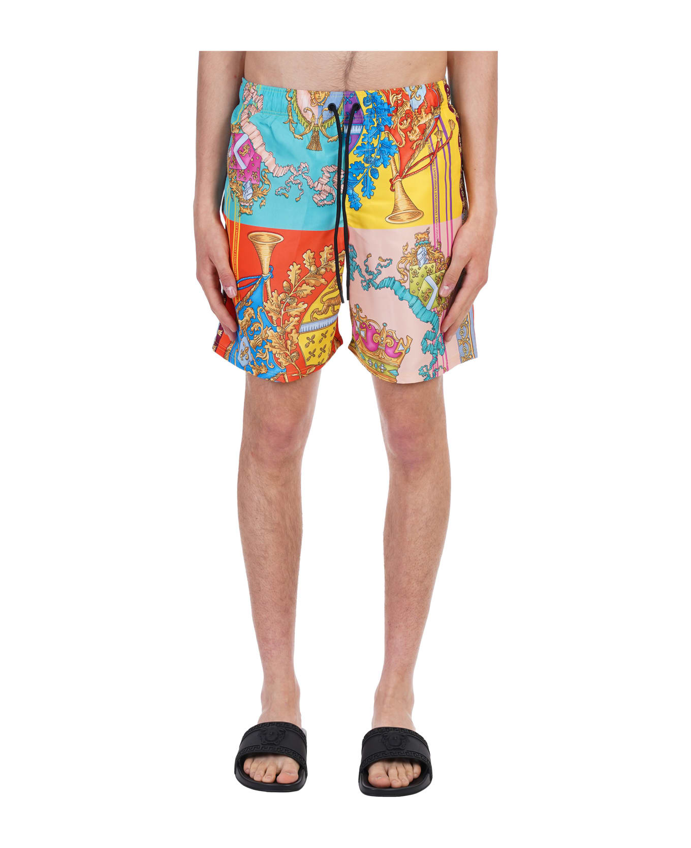 Versace Beachwear In Multicolor Polyamide - multicolor
