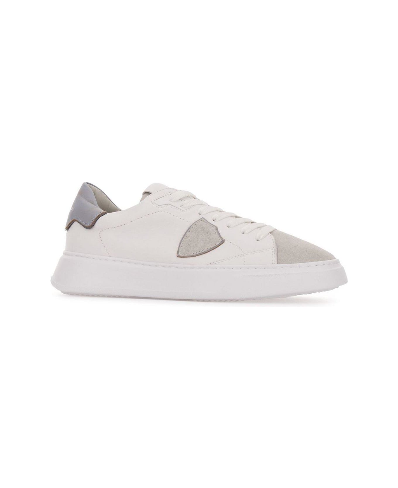 Philippe Model Temple Lace-up Sneakers - White
