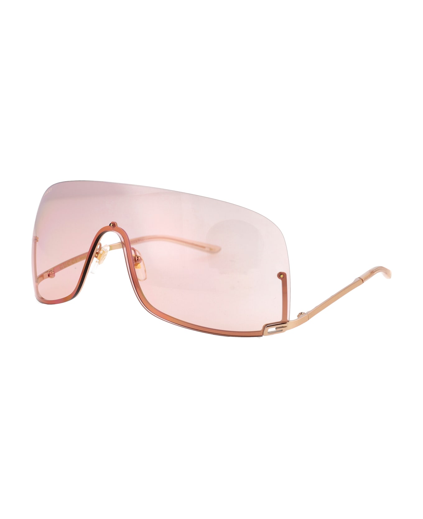 Gucci Eyewear Gg1560s Sunglasses - 004 GOLD GOLD PINK